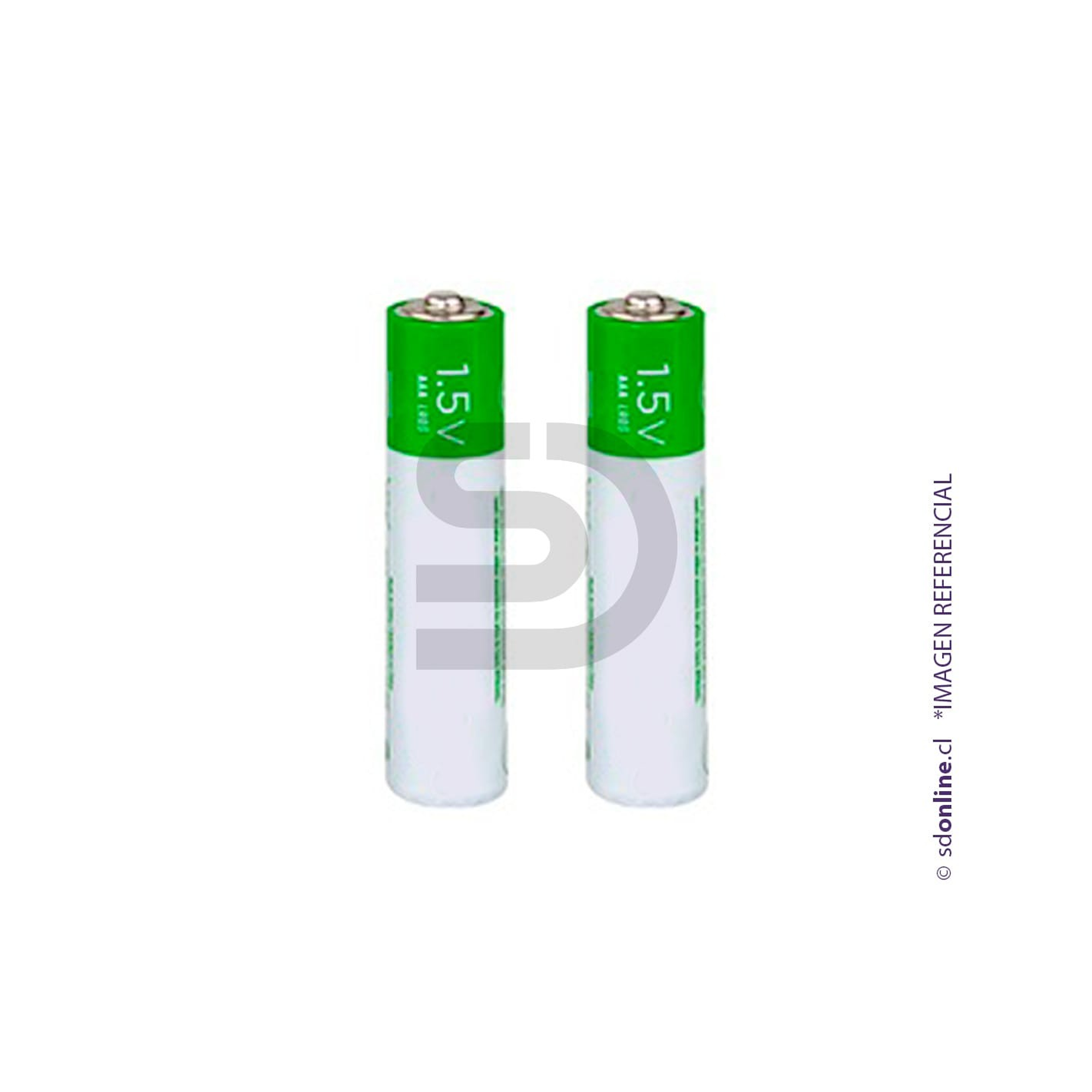 Set 2 bateria recargable AAA 1,5Vol 1600Mah 1