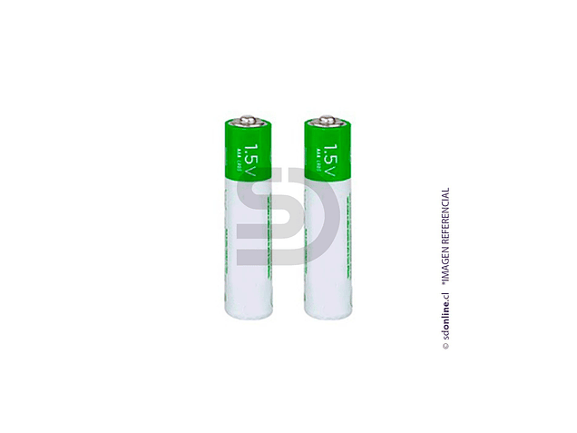 Set 2 bateria recargable AAA 1,5Vol 1600Mah 1
