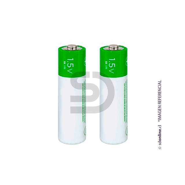 Set 2 bateria recargable AA 1,5Vol 3800Mah