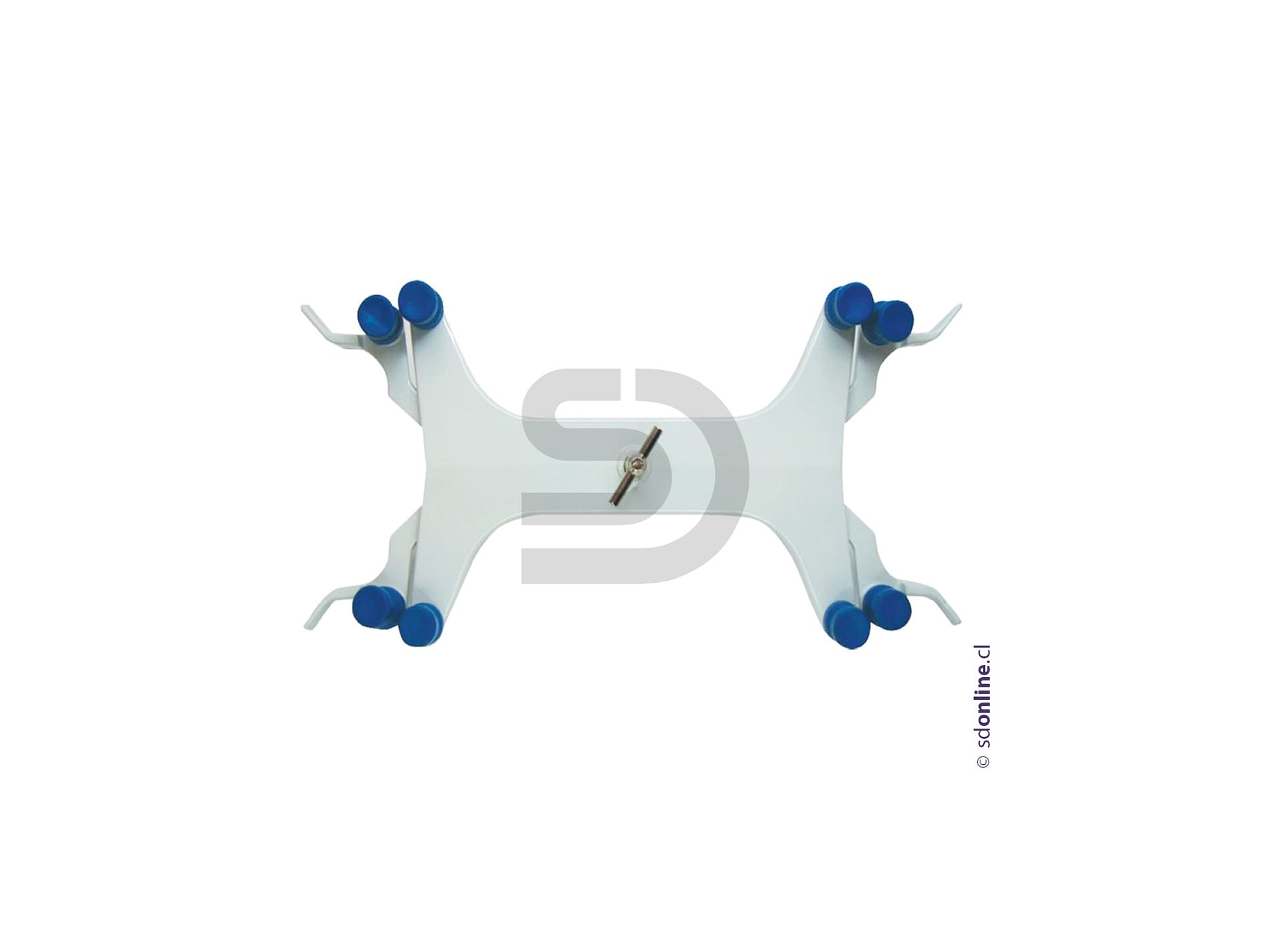 Pinza doble para bureta 1