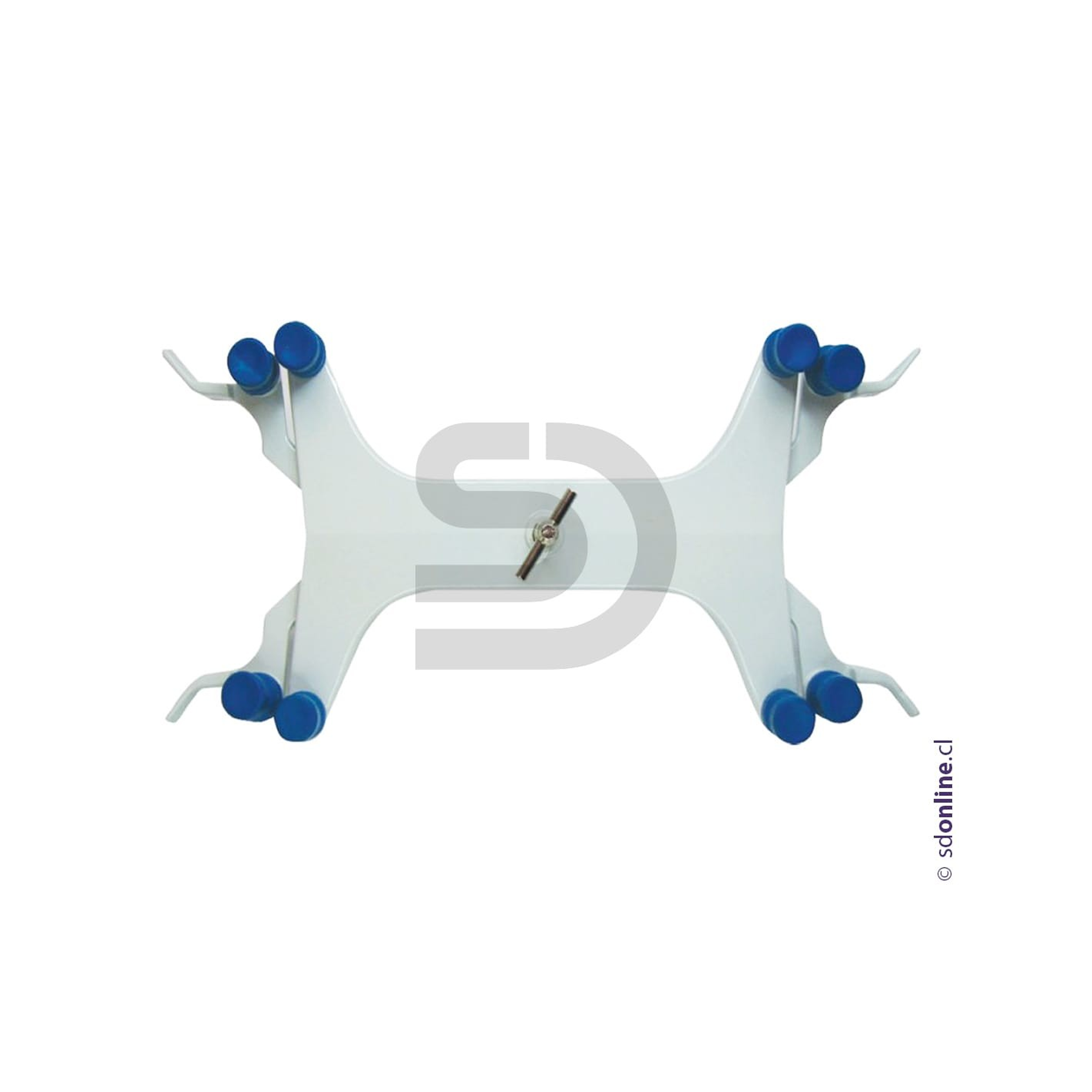 Pinza doble para bureta 1