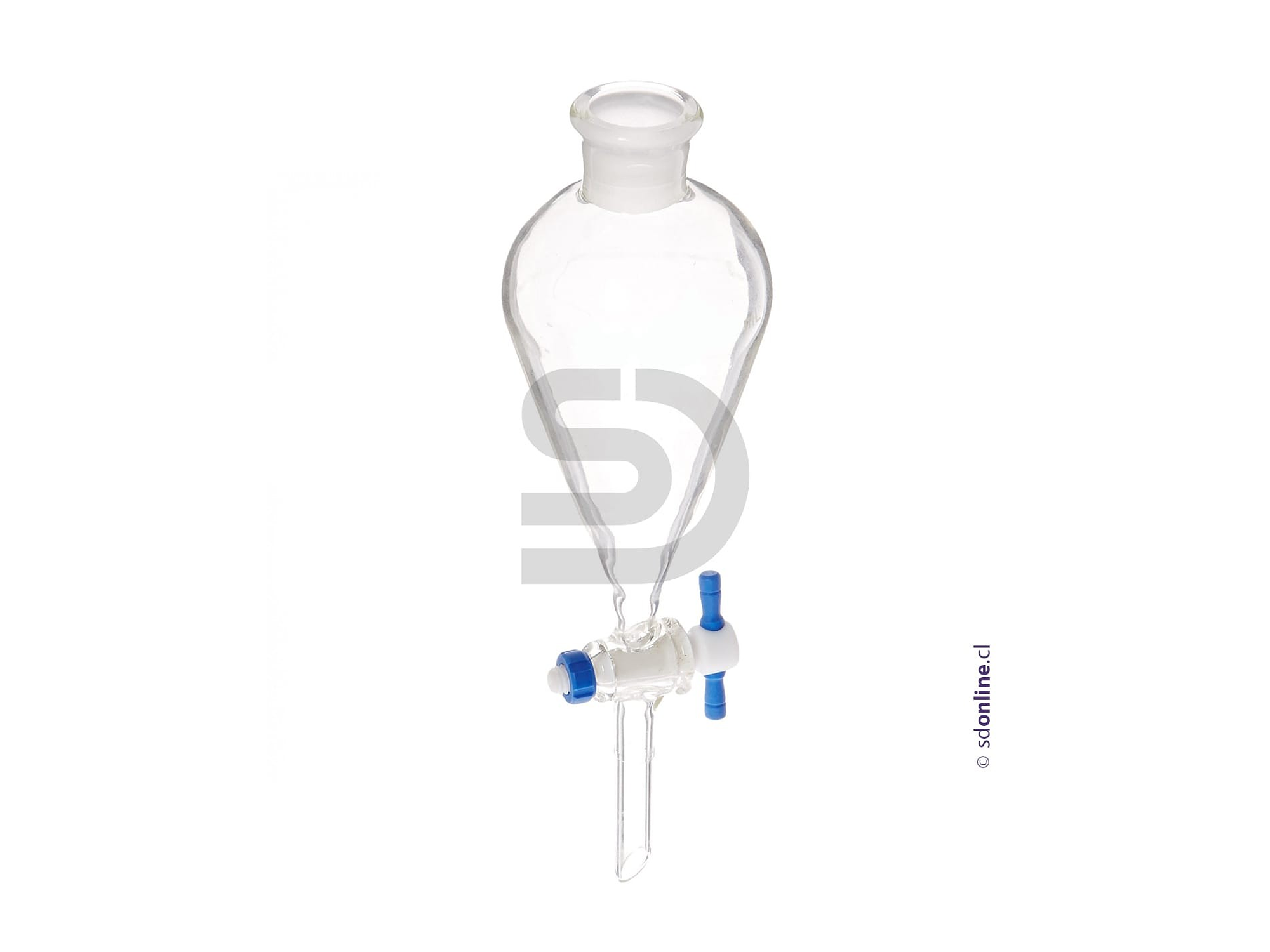 Embudo decantación con llave 1000Ml 1
