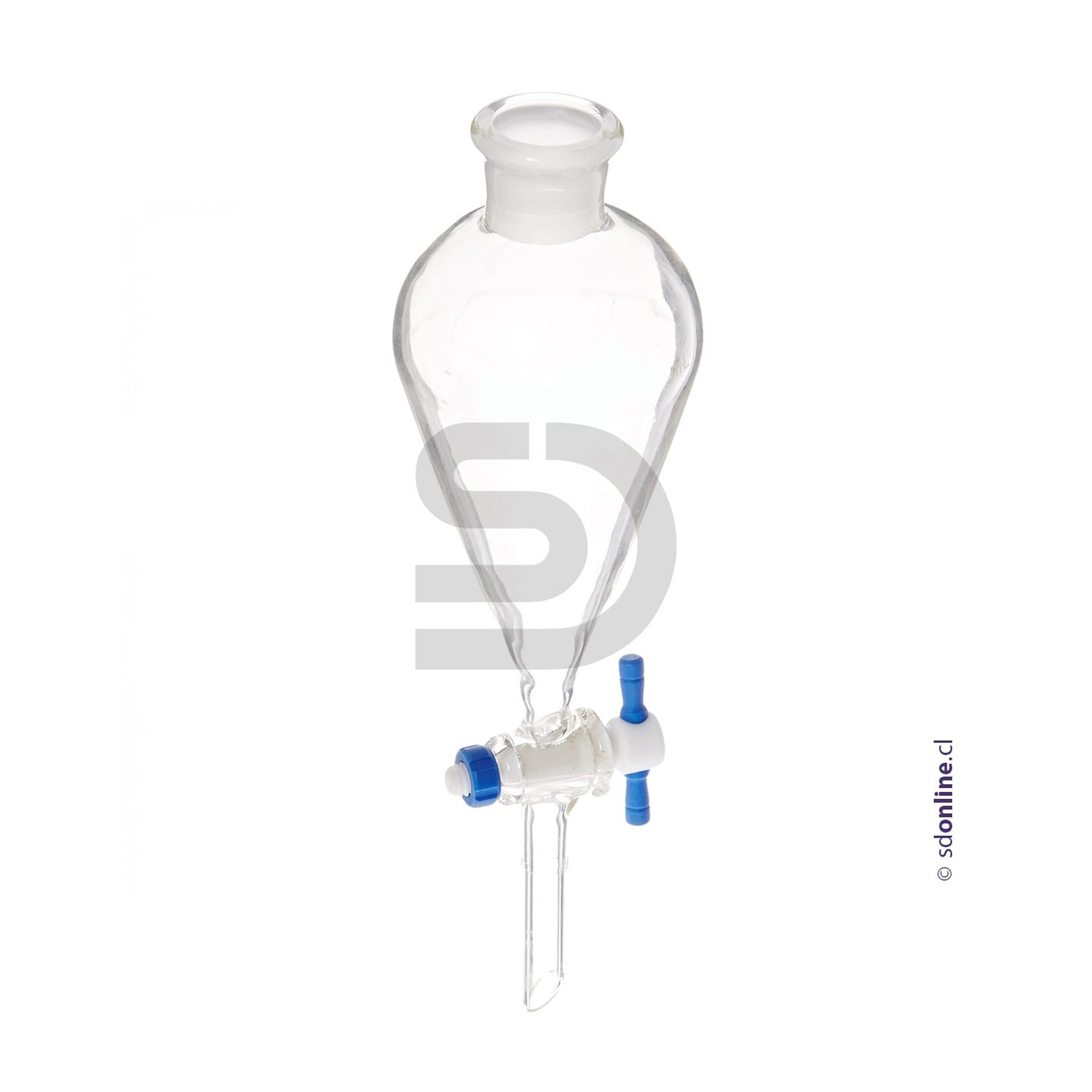 Embudo decantación con llave 1000Ml 1