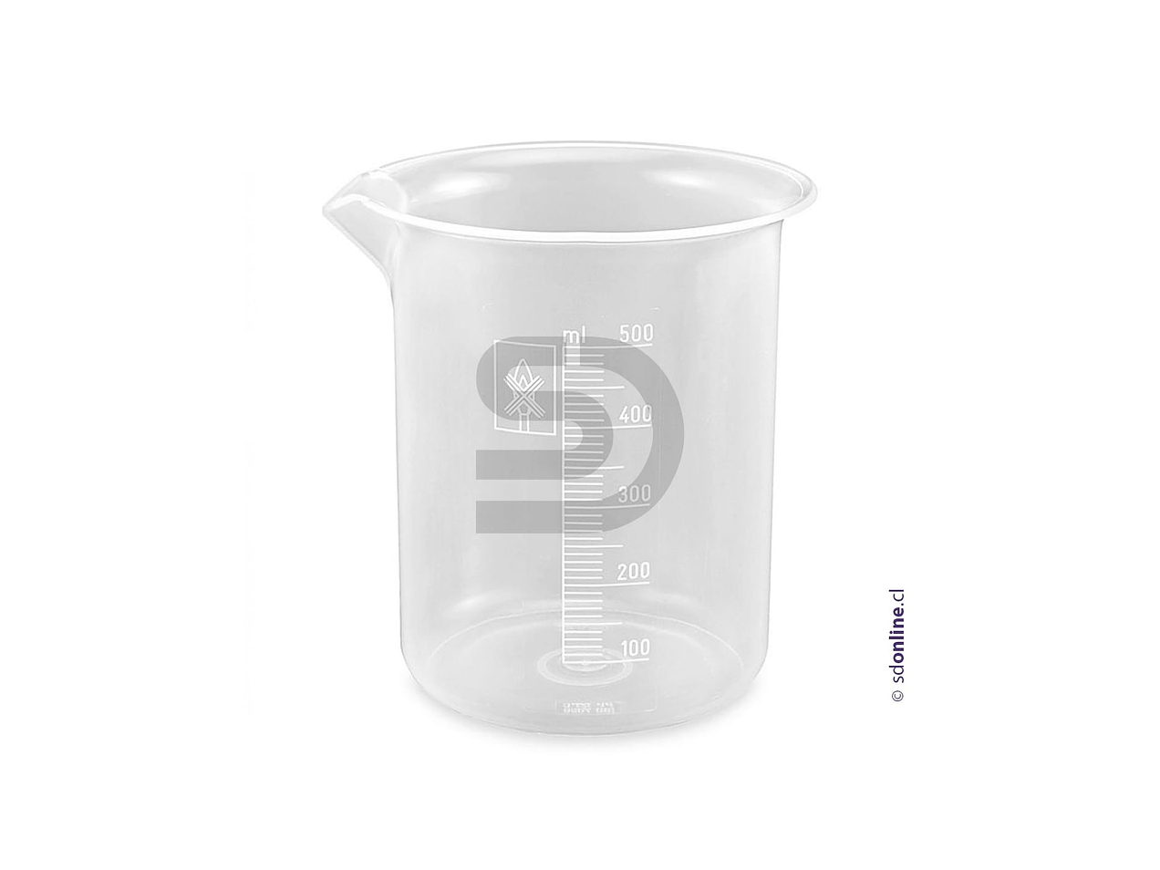Vaso precipitado PVC 500Ml 1