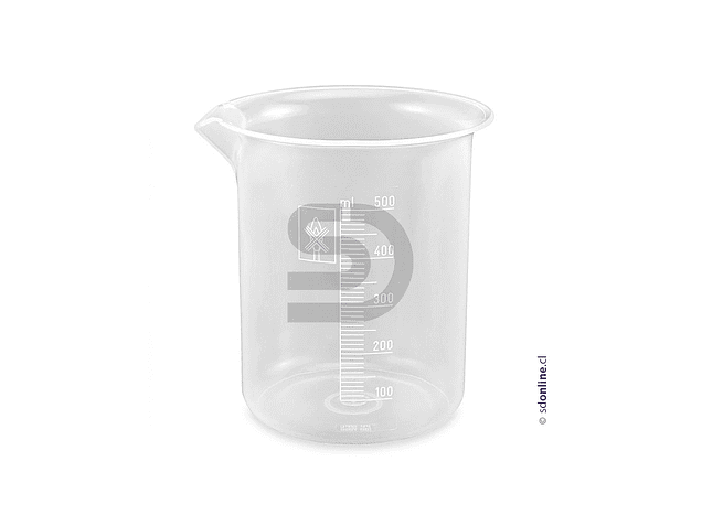 Vaso precipitado PVC 500Ml 1