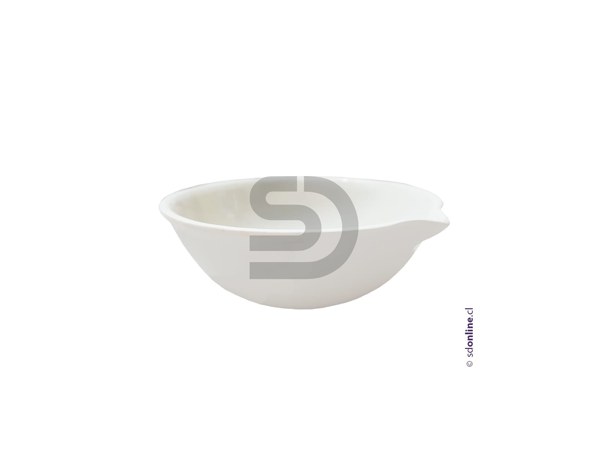 Crisol porcelana silv con tapa 20Ml 38X32Cm 1