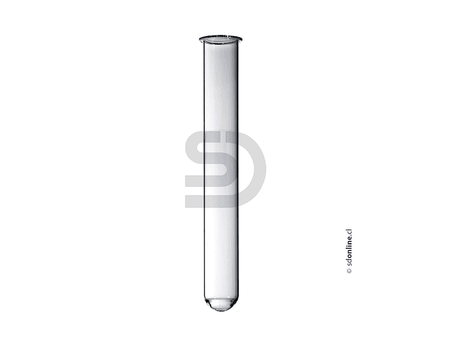 Tubo de ensayo liso Ch 12X120Mm 1