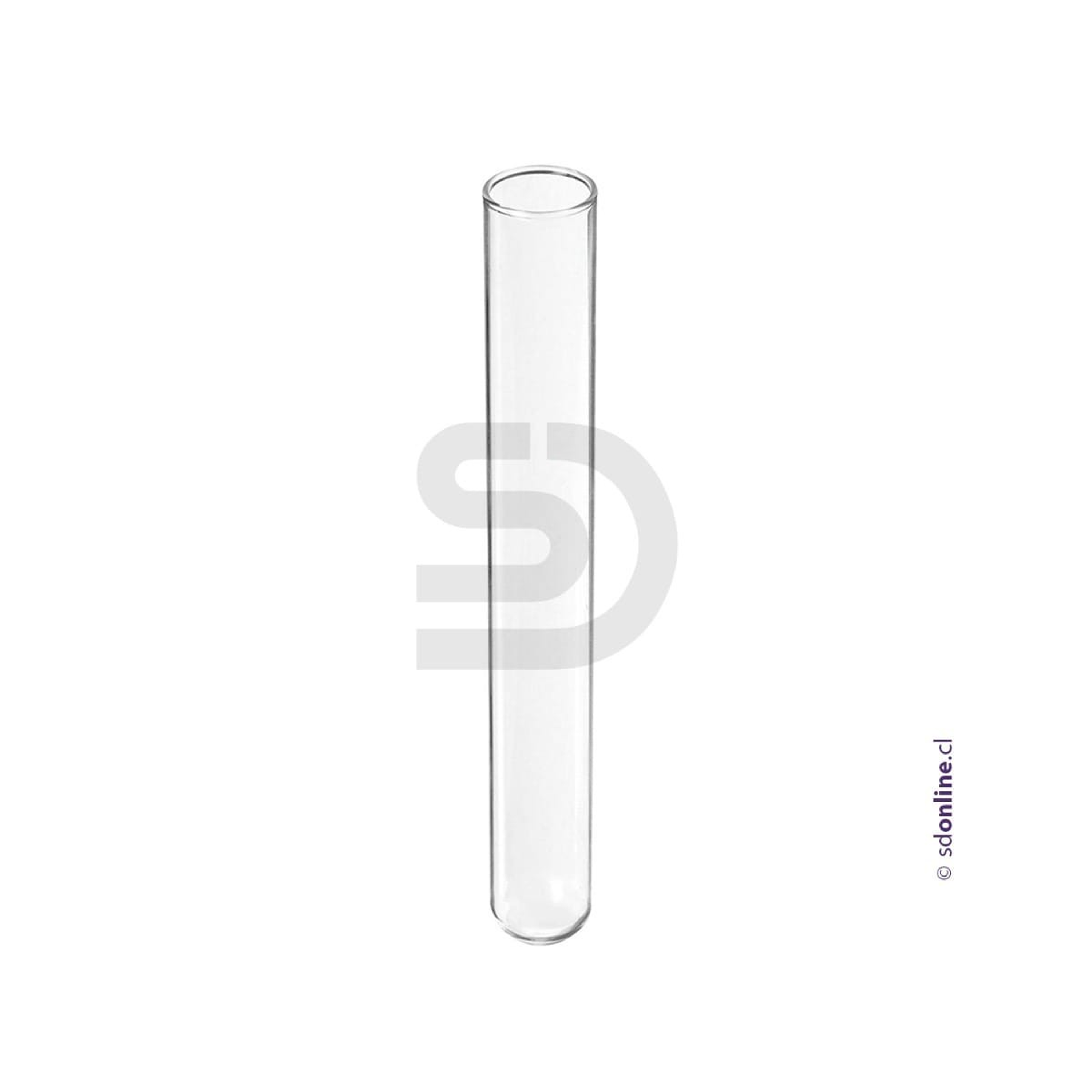 Tubo de ensayo vidrio de 18X180Mm 1