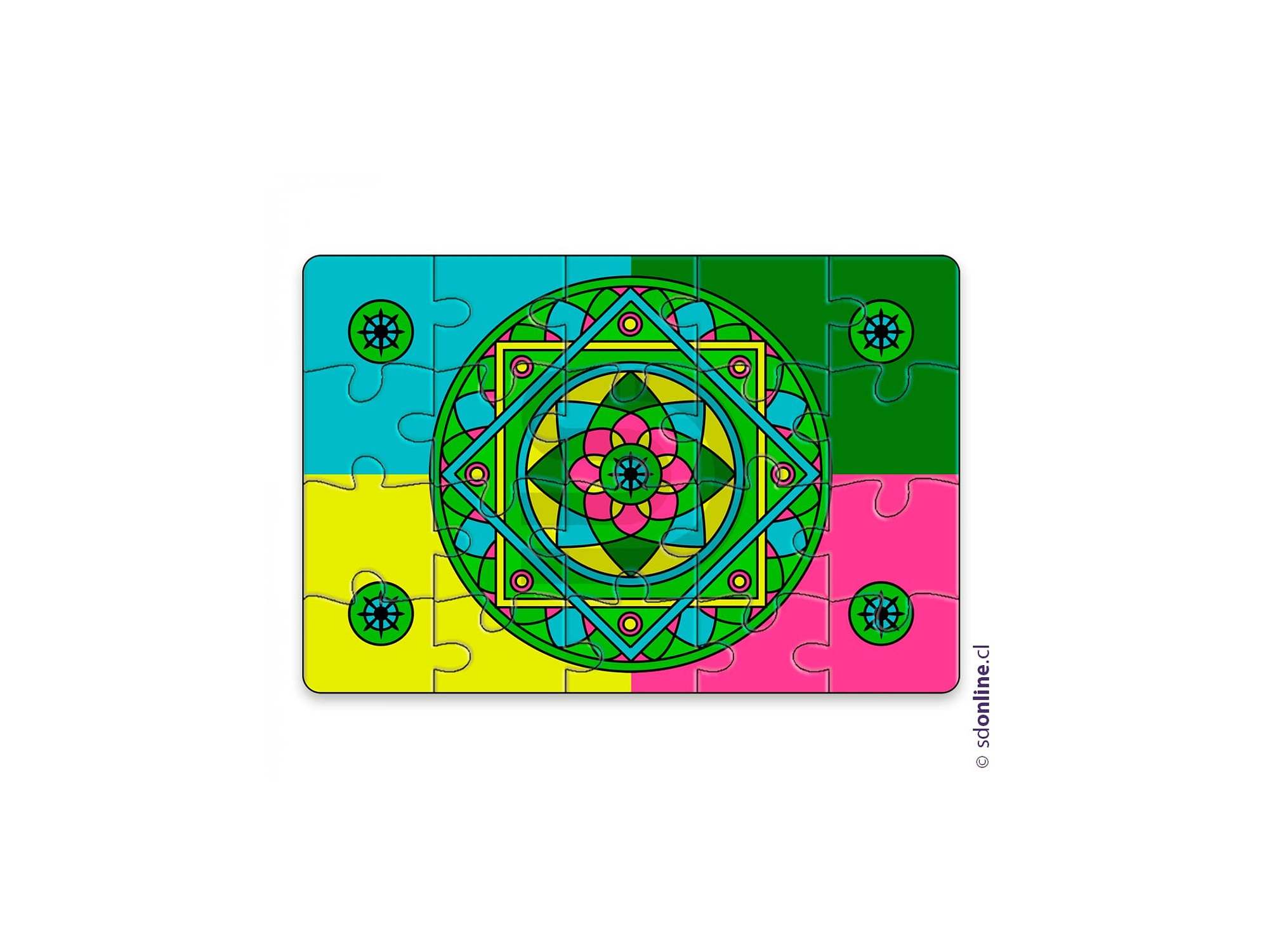 Puzzle mandala - Vol 1 1