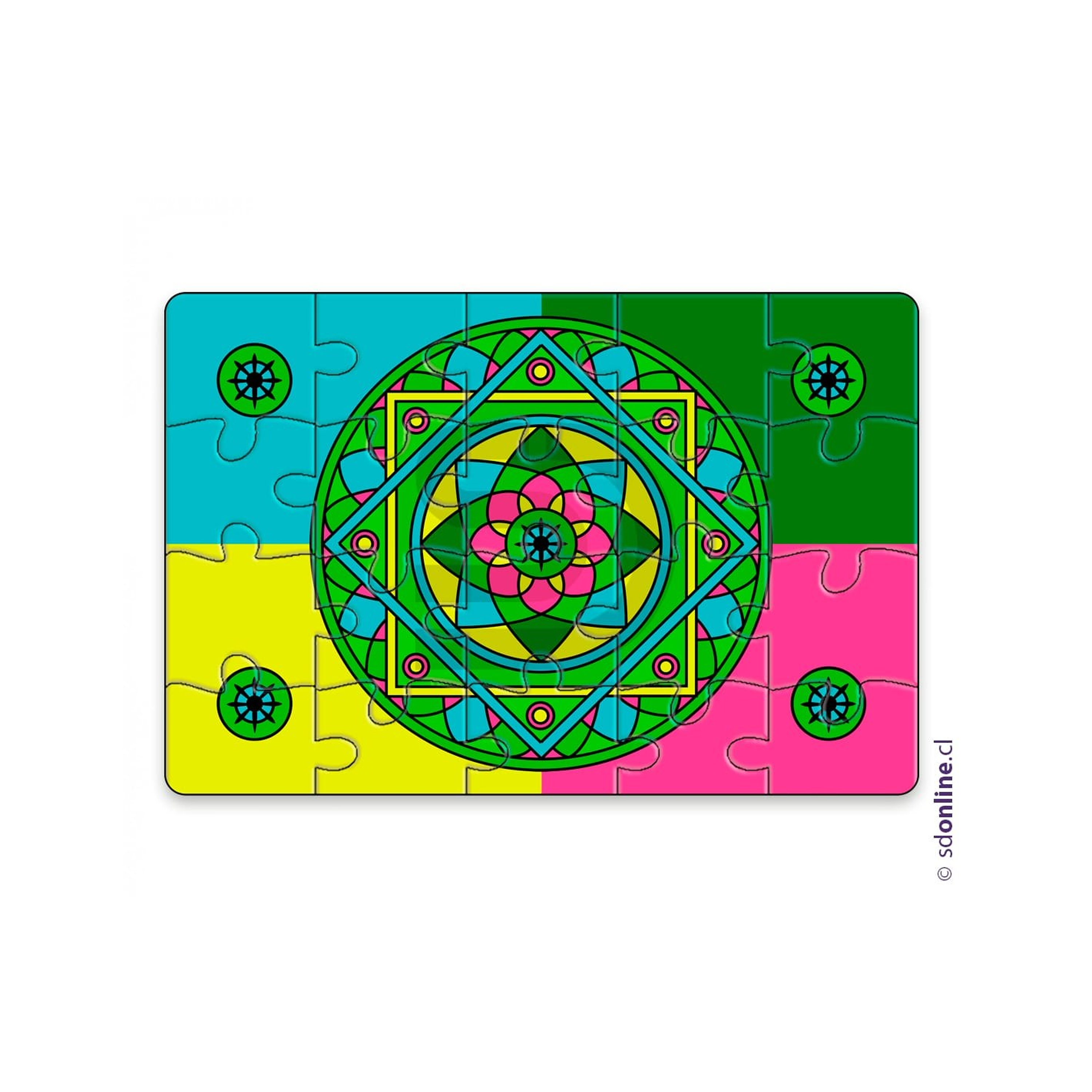 Puzzle mandala - Vol 1 1