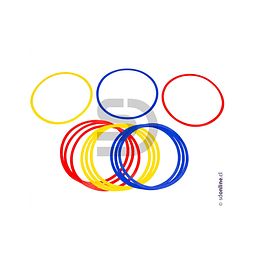 Aro gimnasia olimpico 90Cm Aprox
