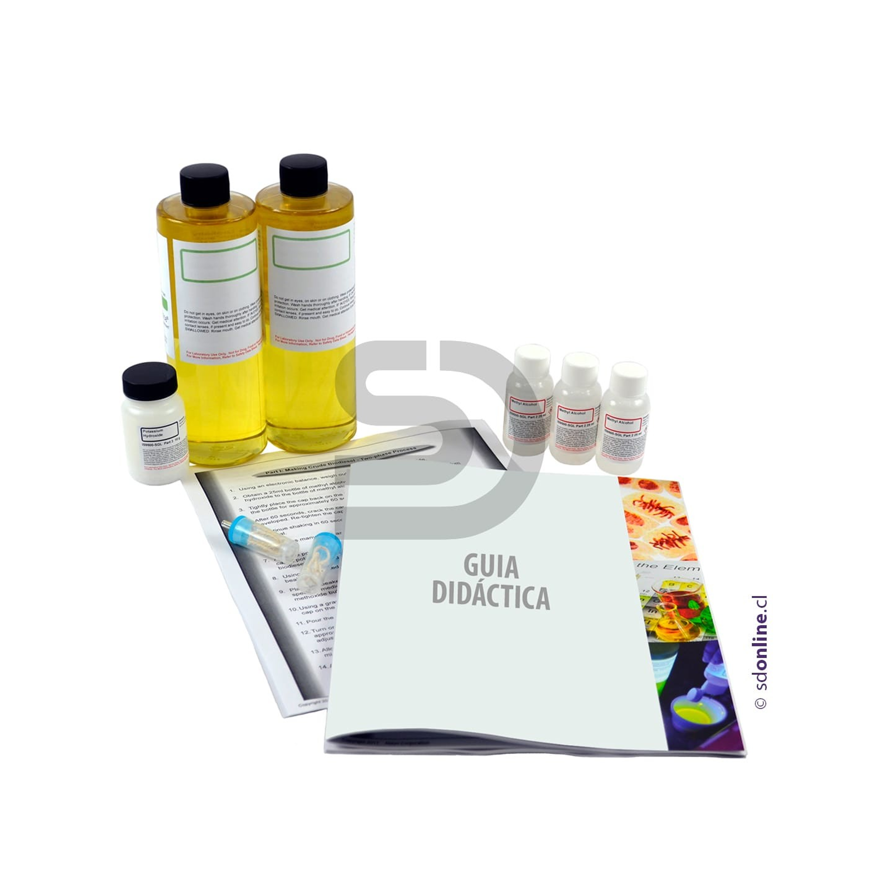 Laboratorio kit bio diesel 1