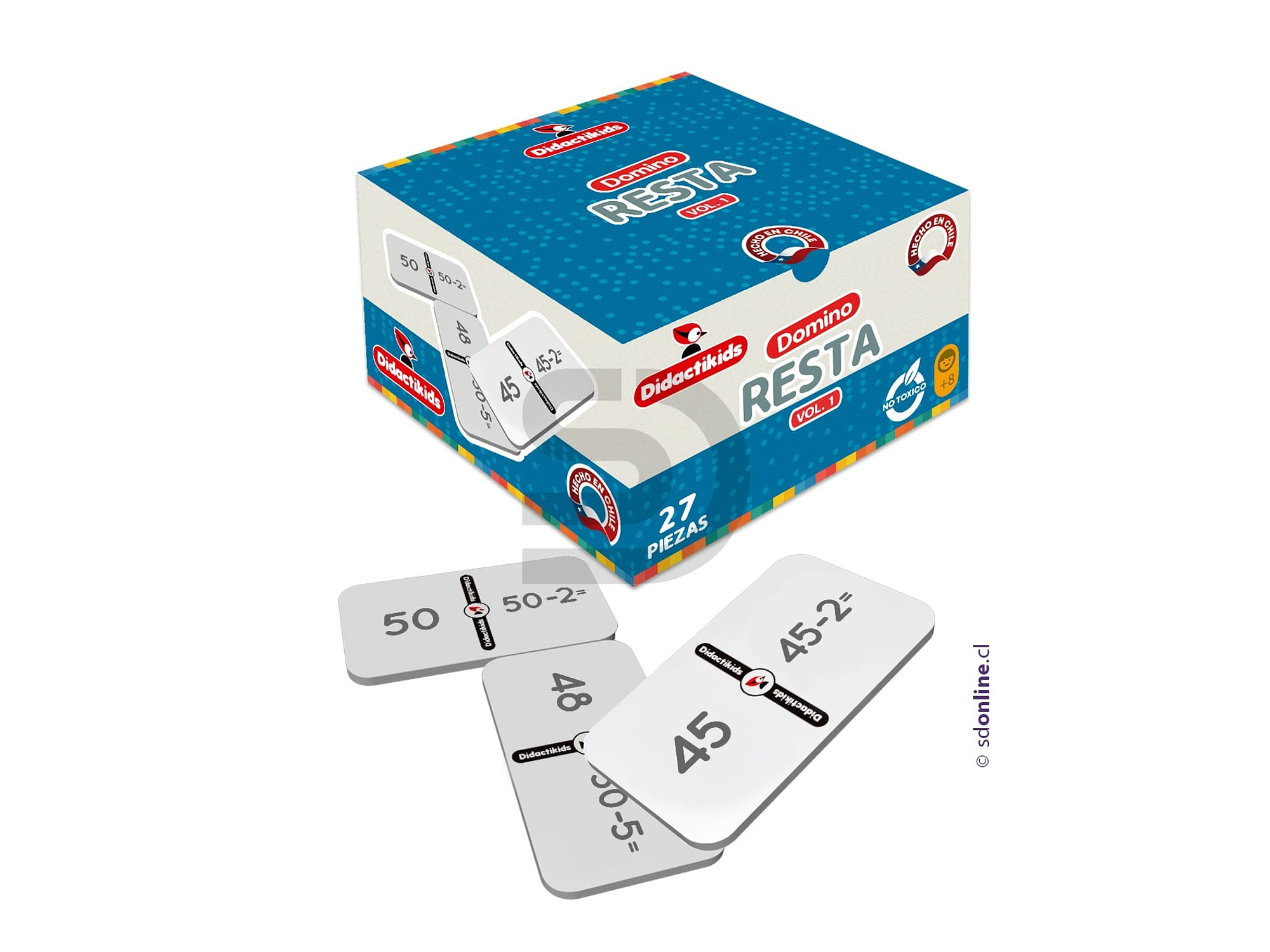 Dominó de restas - Vol 1 1