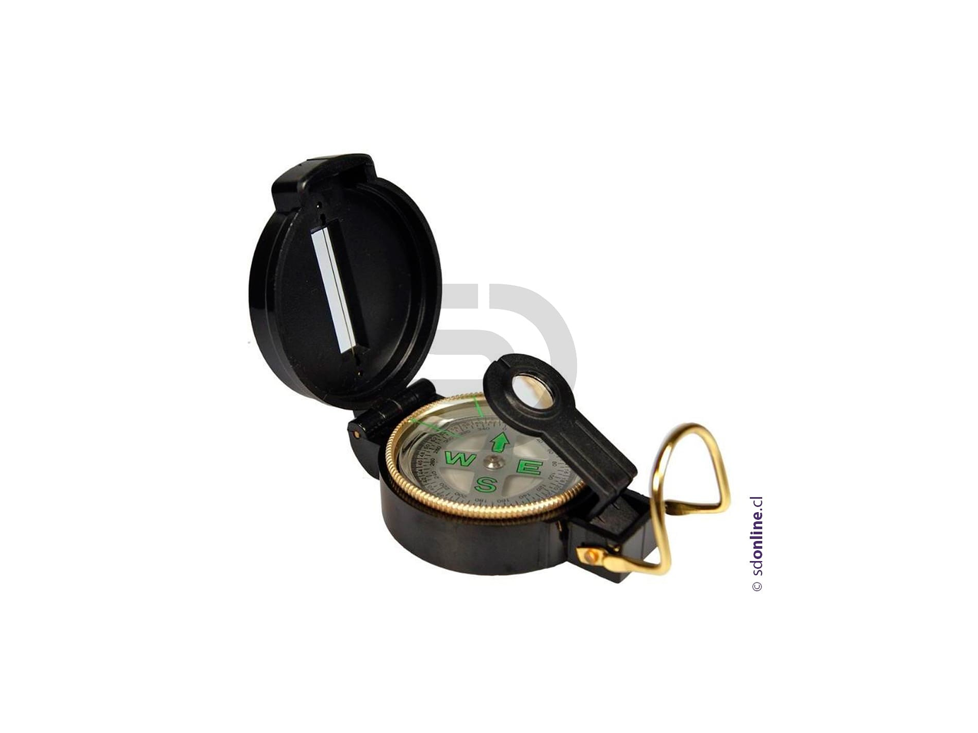Brujula lensatica demarcación negra 1