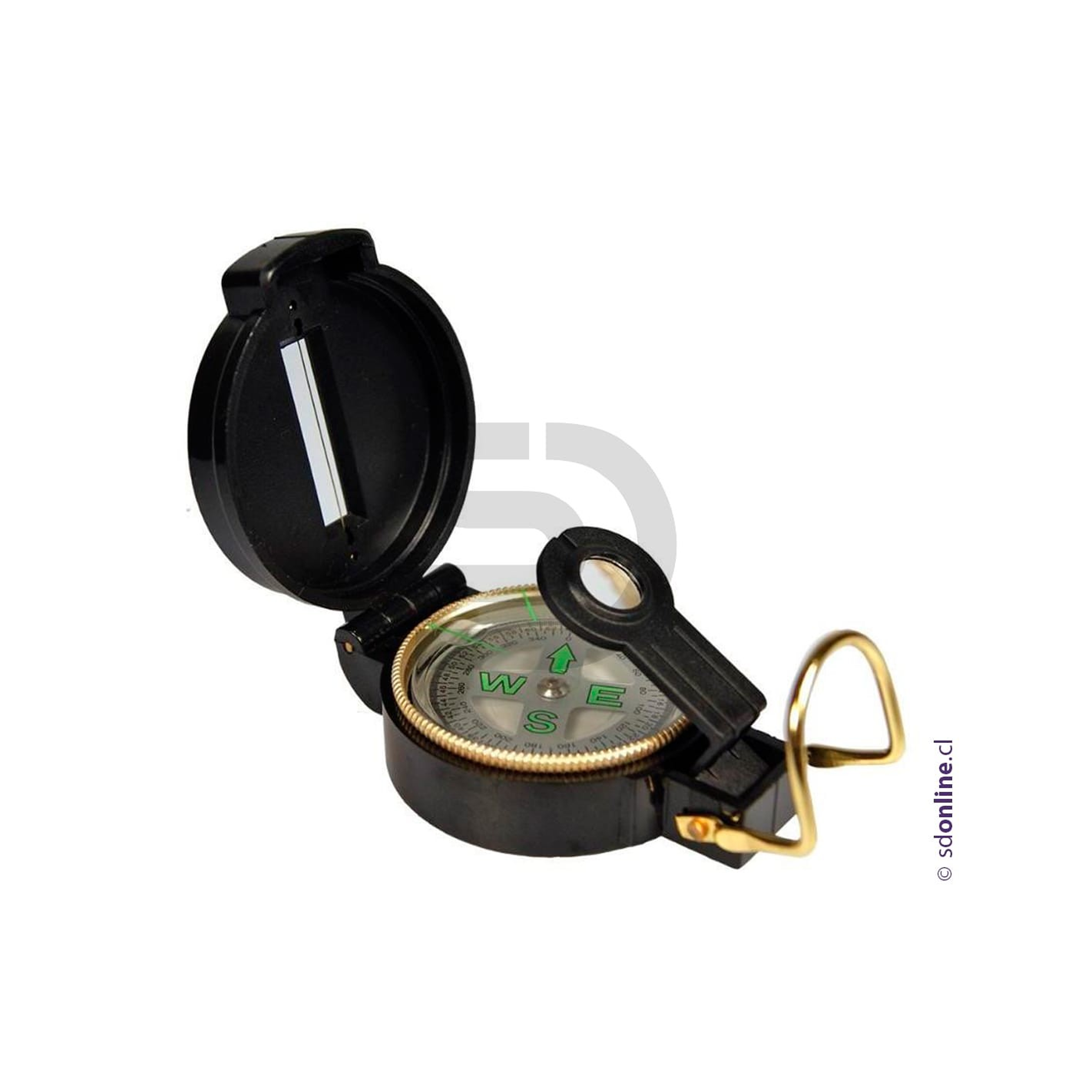 Brujula lensatica demarcación negra 1
