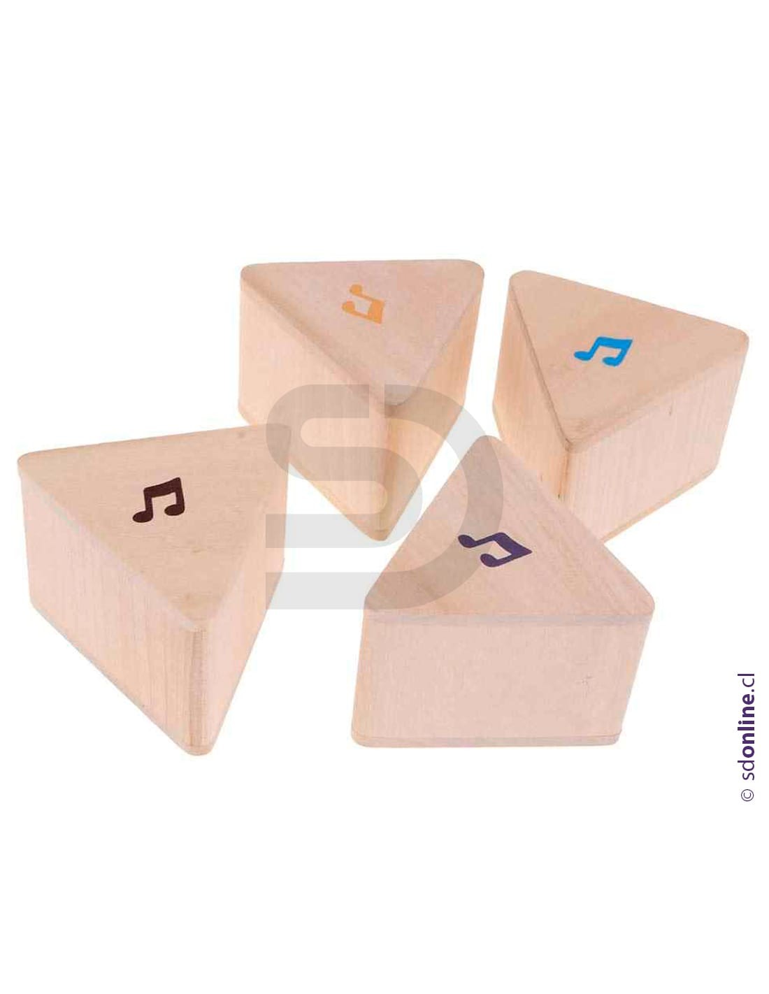 Memorice triangular de sonidos