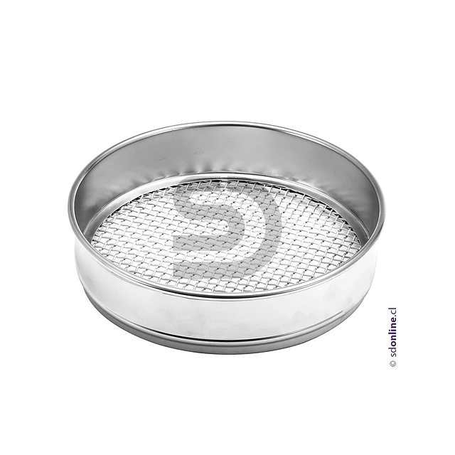 Tamiz Malla Acero Inox 8Pulg