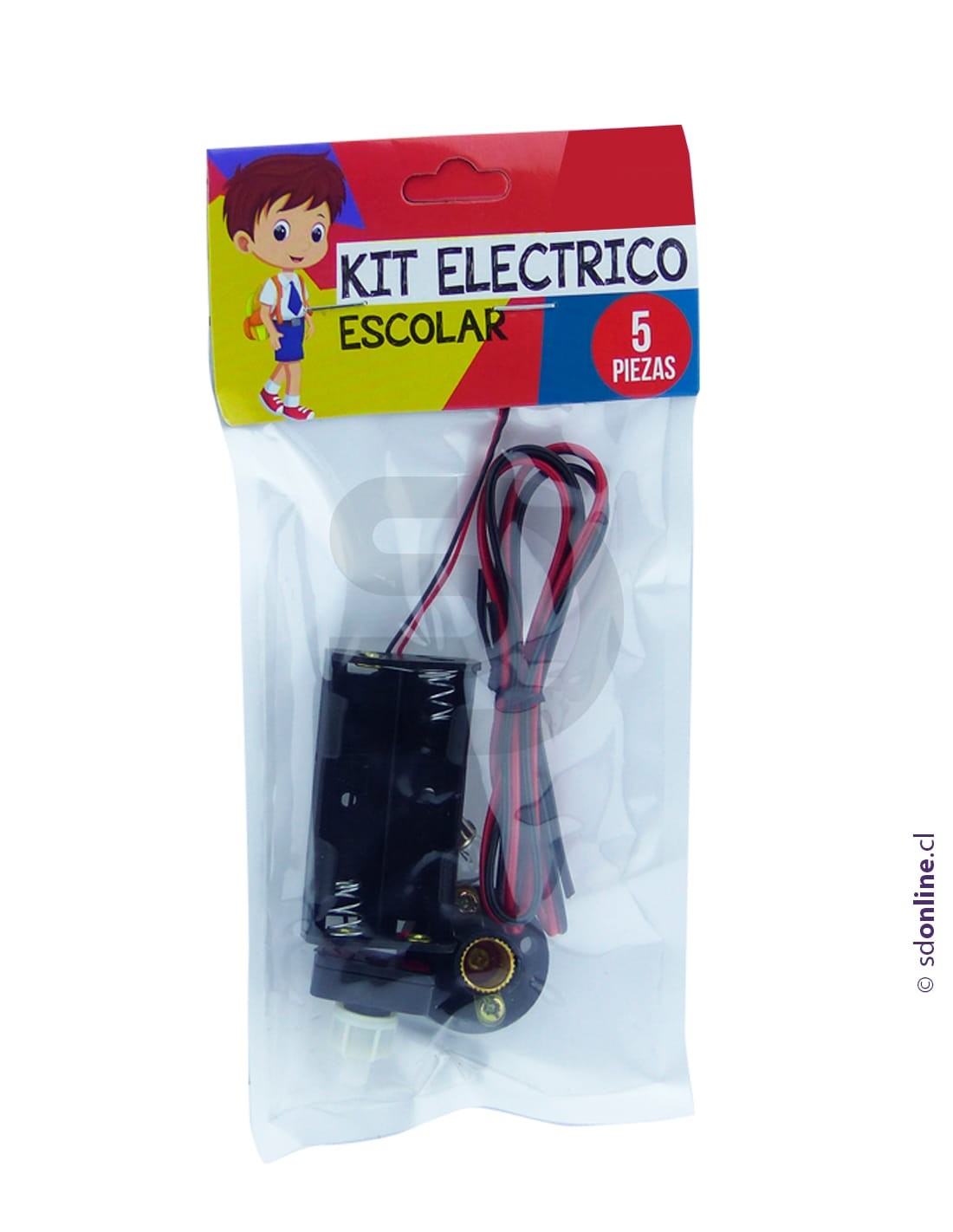 Kit Electrico Escolar 5Pza