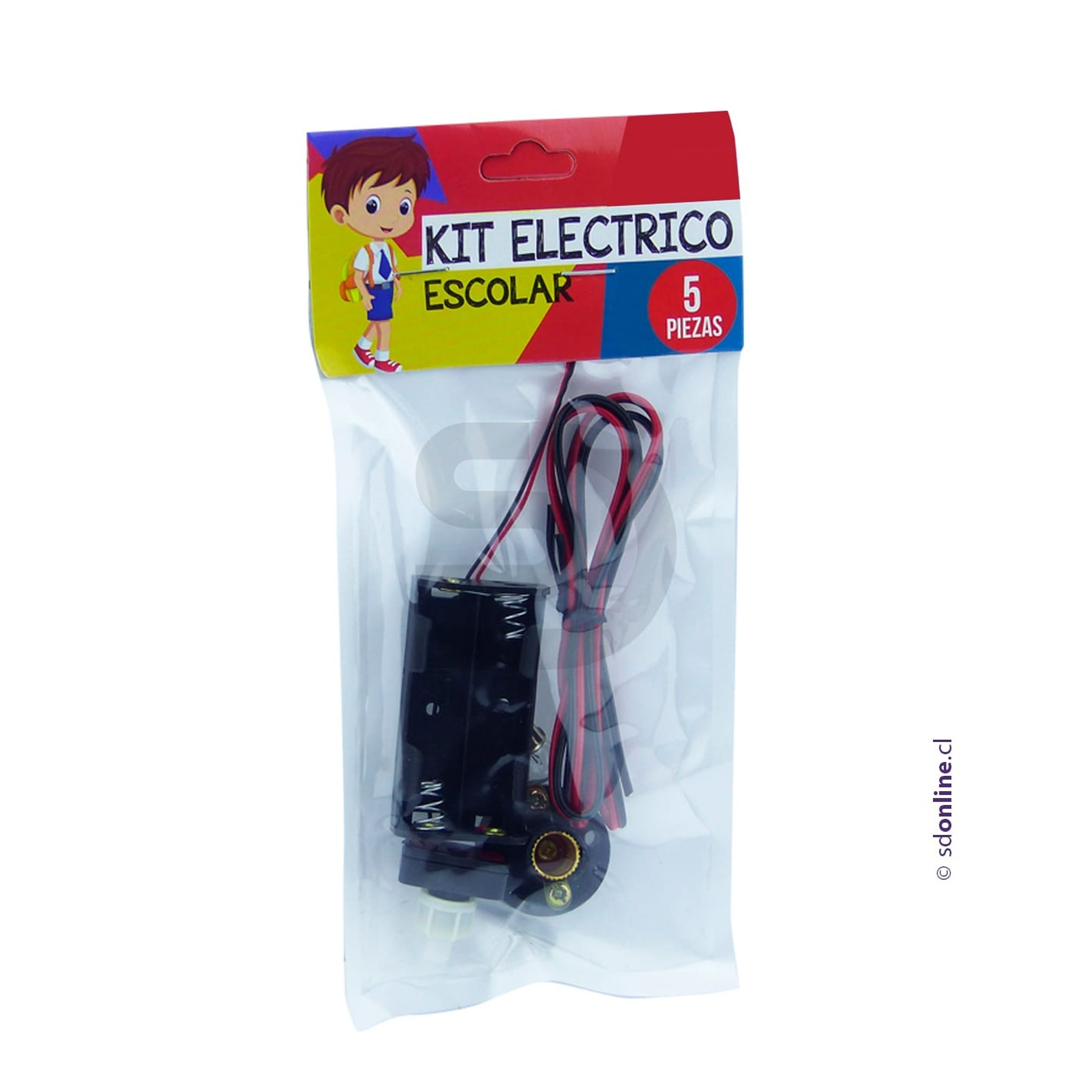 Kit eléctrico escolar 5 Pzas 1