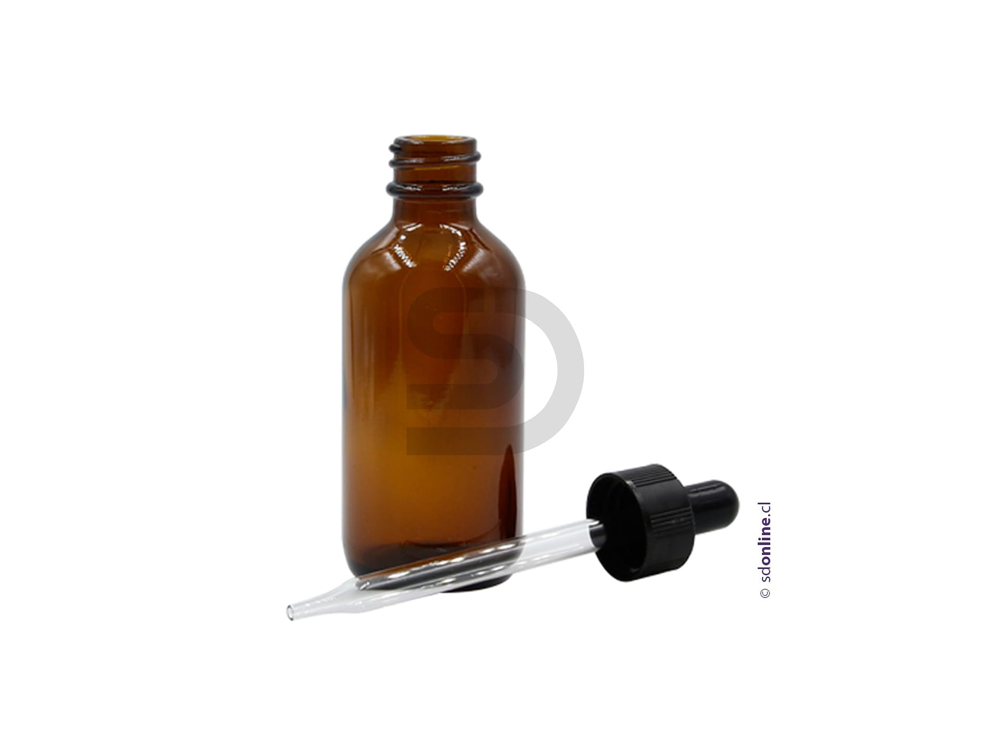 Frasco gotario vidrio ambar tipo pipeta 15Ml 1