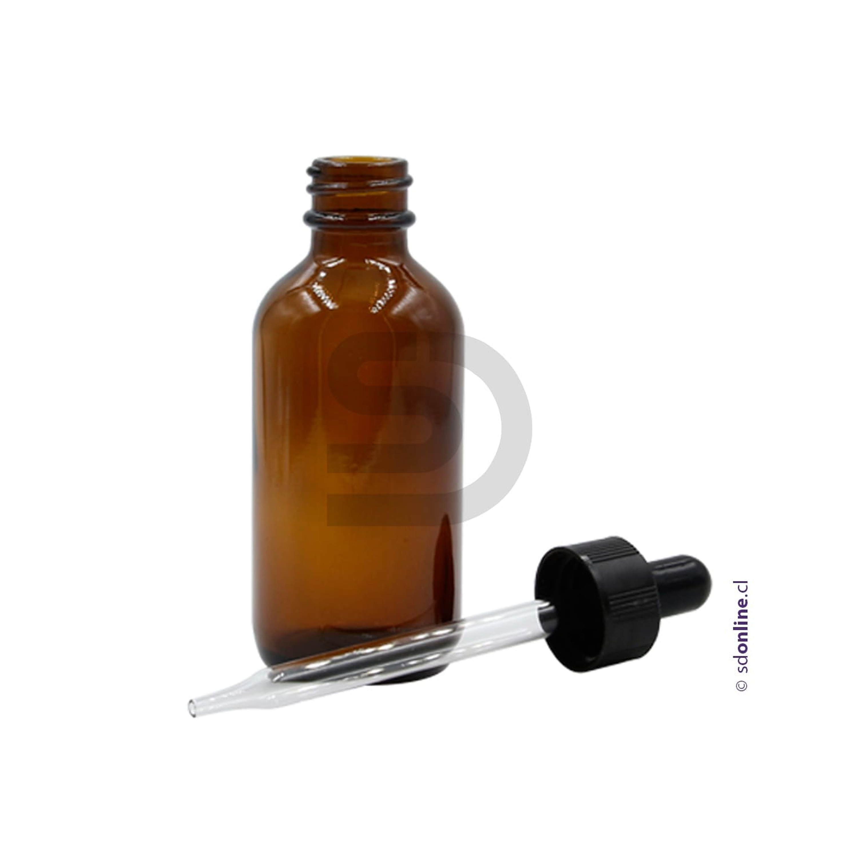 Frasco gotario vidrio ambar tipo pipeta 15Ml 1