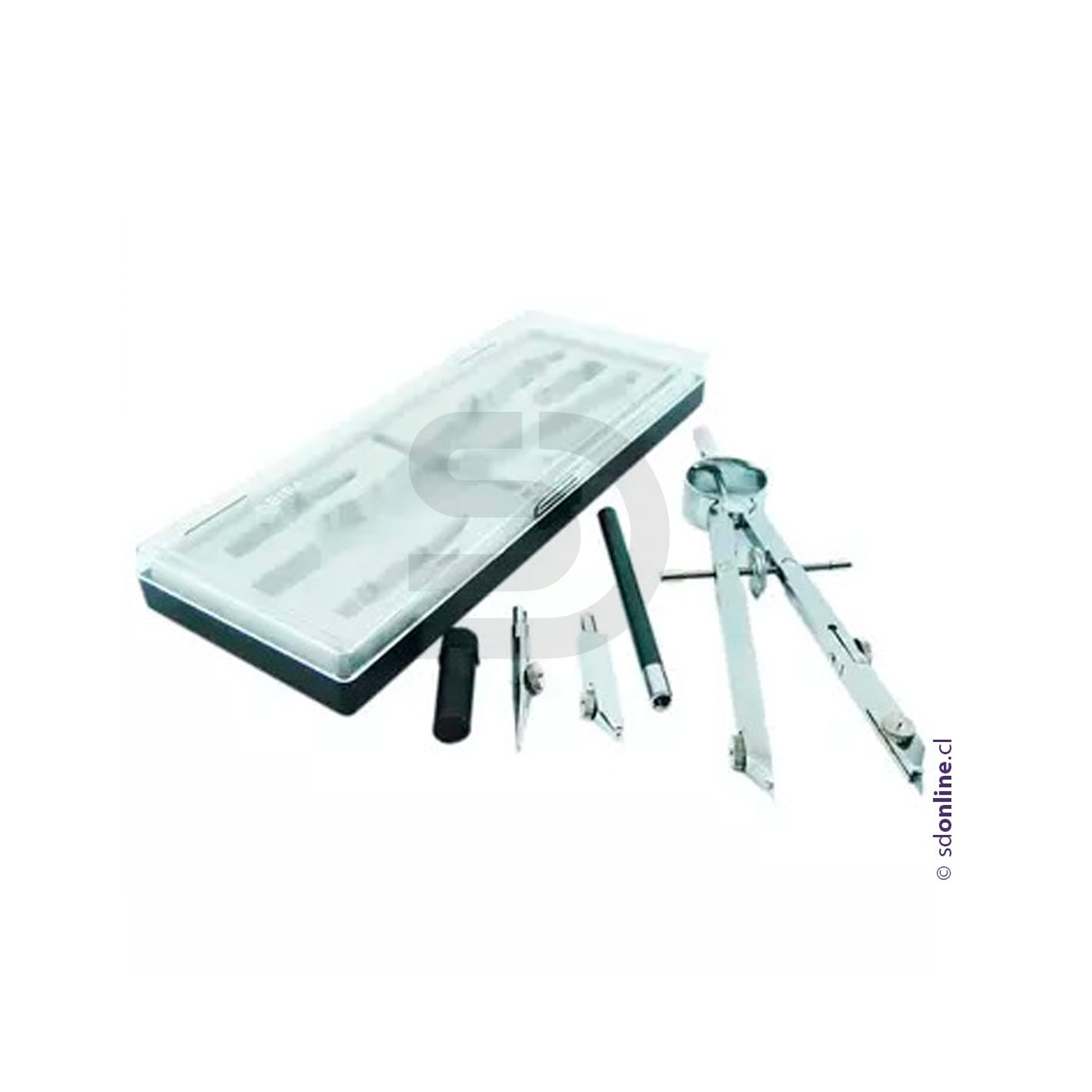 Set compas precision metalico 1