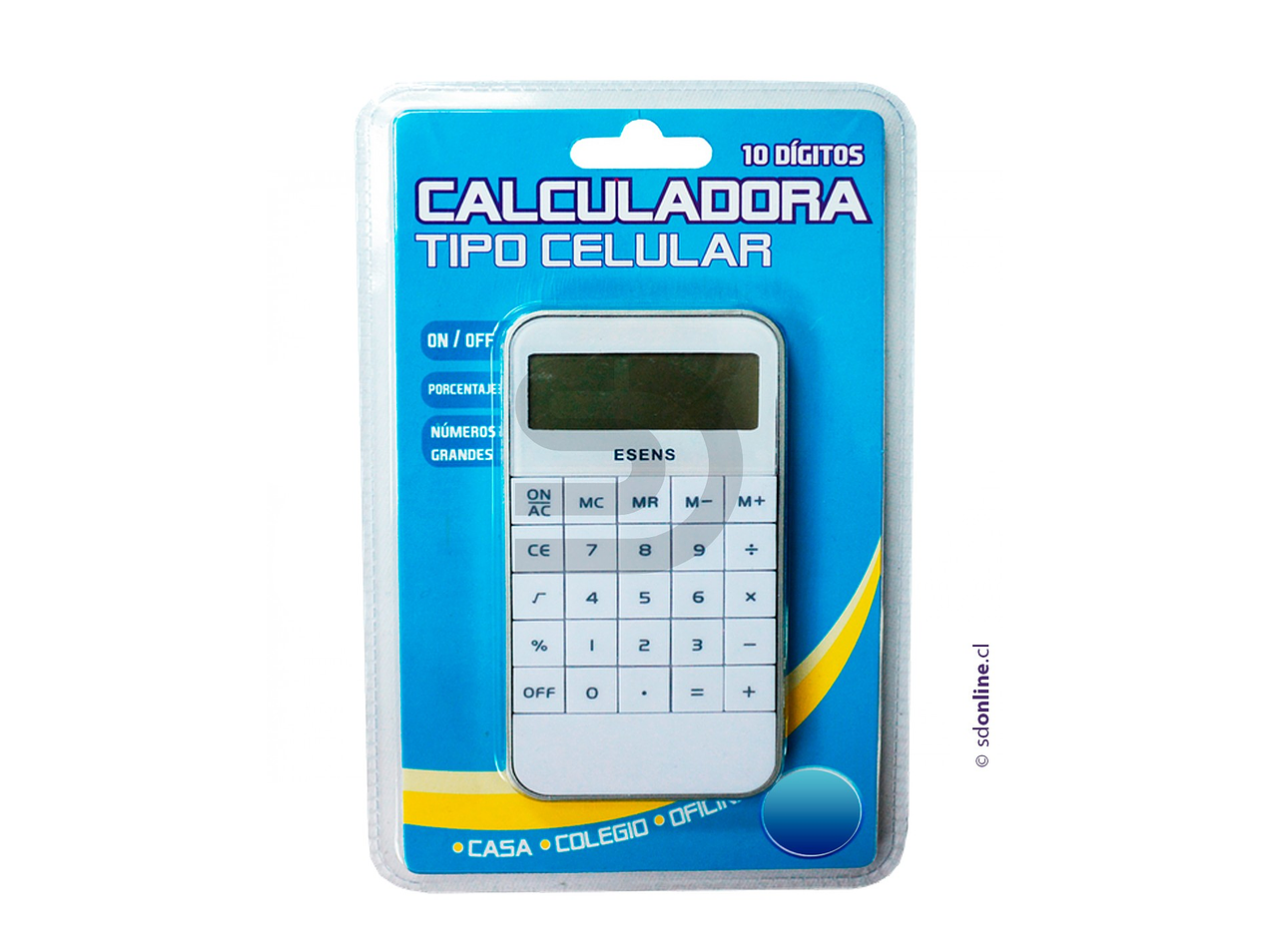 Calculadora tamaño celular 10 Digitos 1