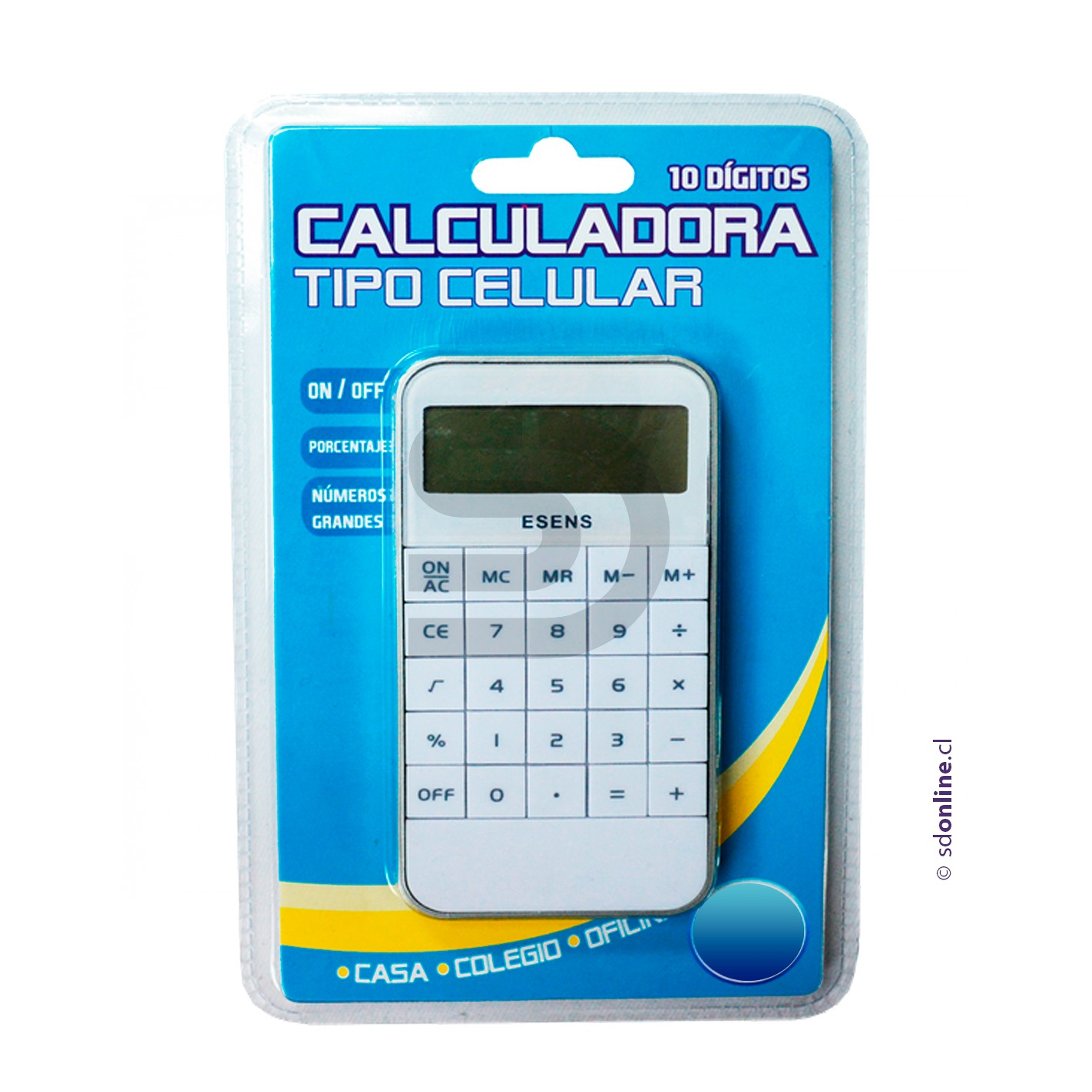 Calculadora tamaño celular 10 Digitos 1