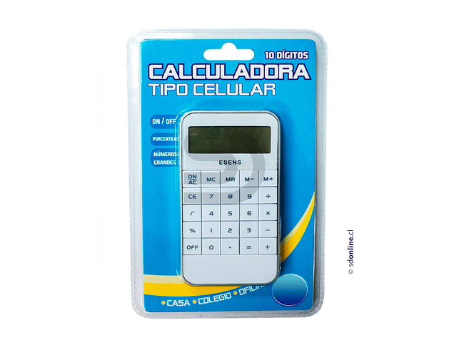 Calculadora tamaño celular 10 Digitos 1