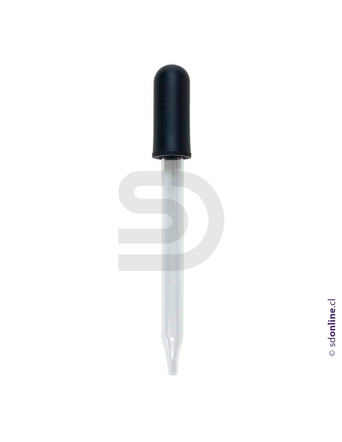 Gotario recto de vidrio 1Ml