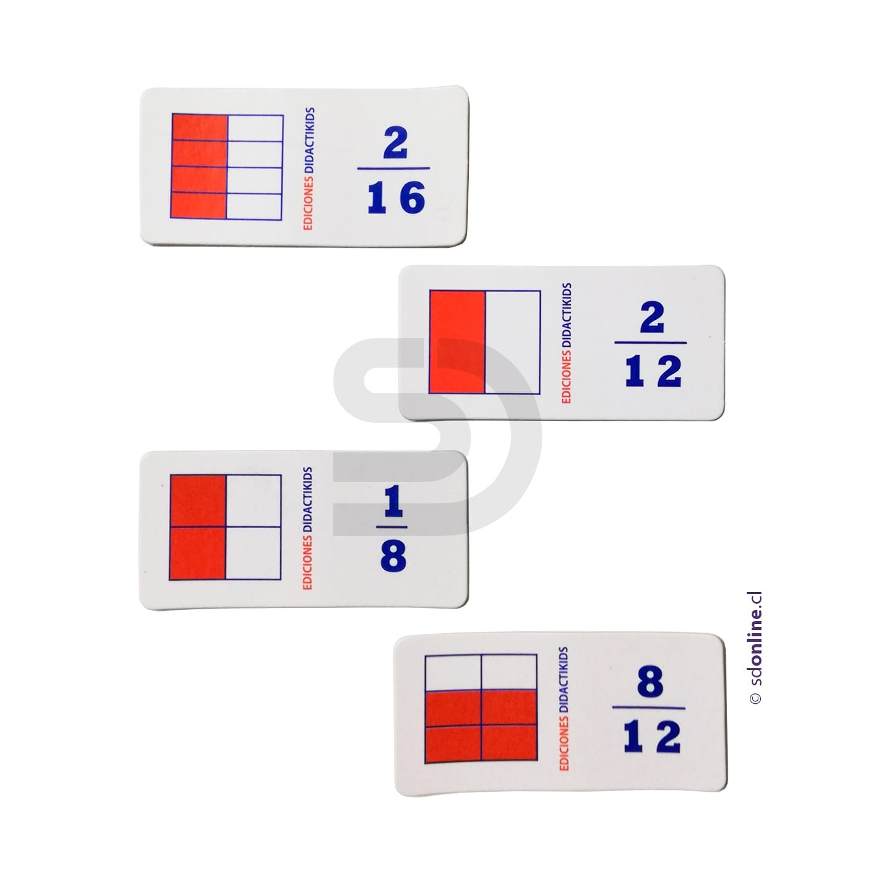 Dominó fracciones Eco 1