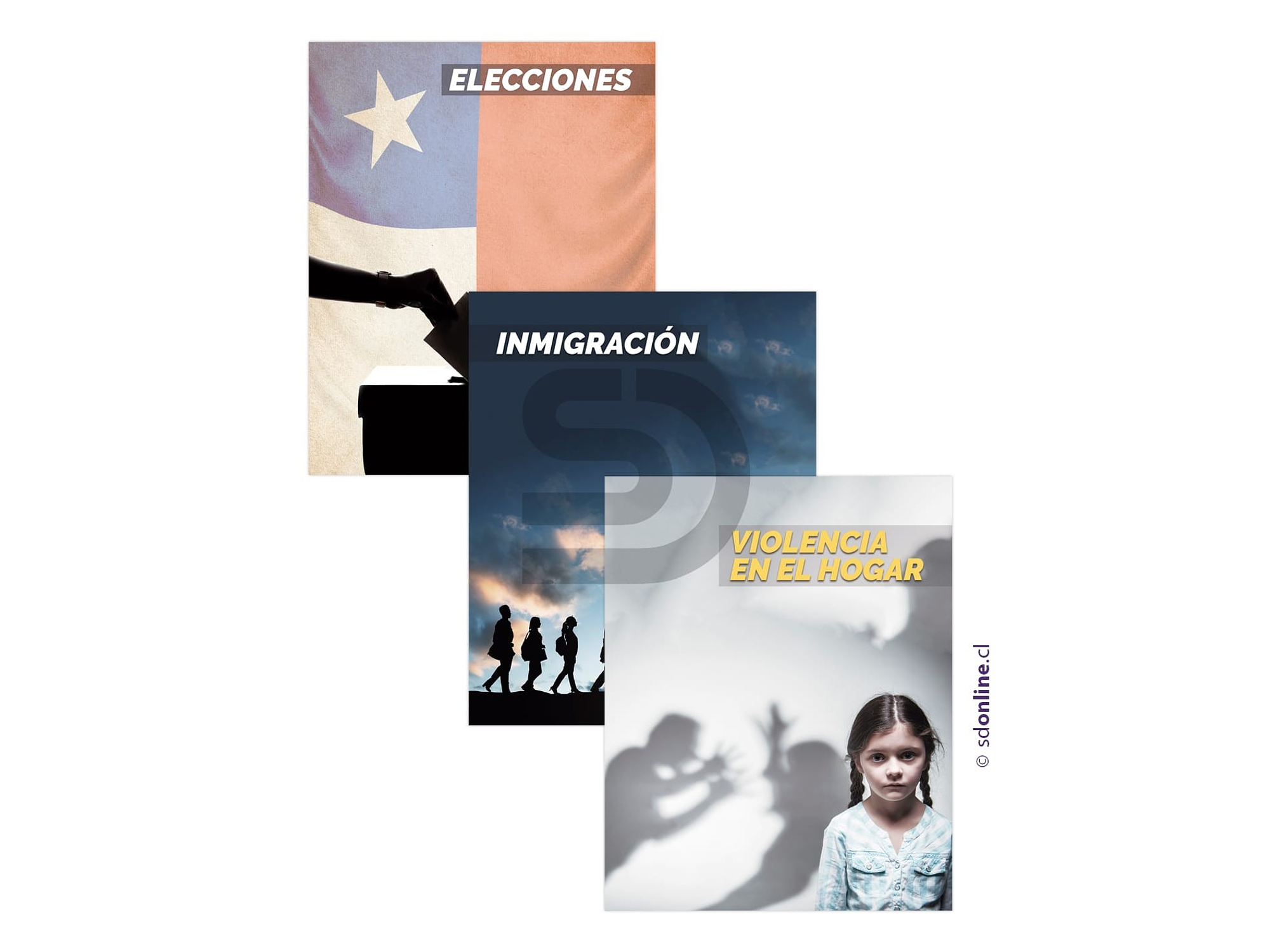 Láminas para redacción 9 temas actuales en Chile 1