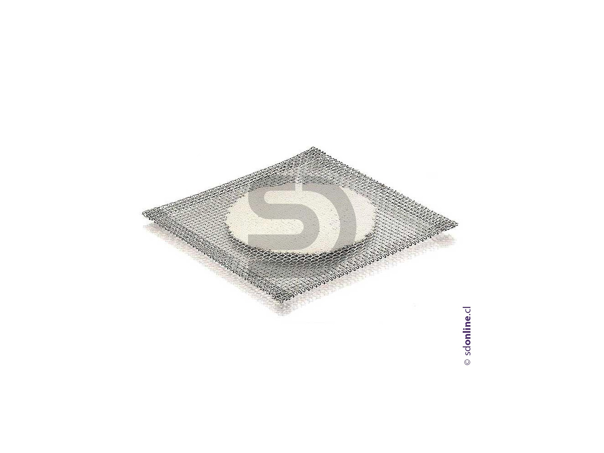 Rejilla para mechero centro ceramico 20X20Cm 1