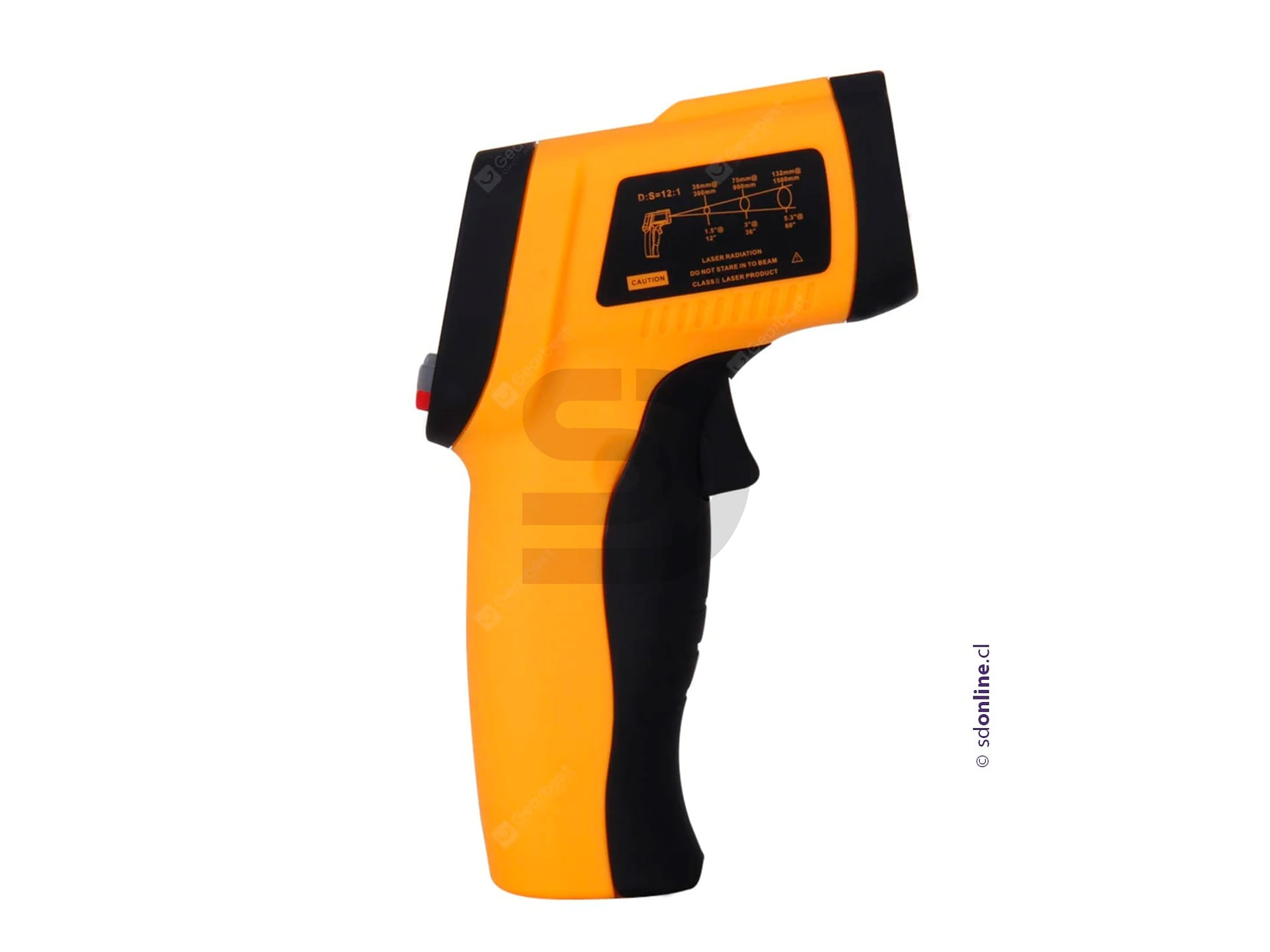 Termometro laser infrarrojo -50° a 300°C 1