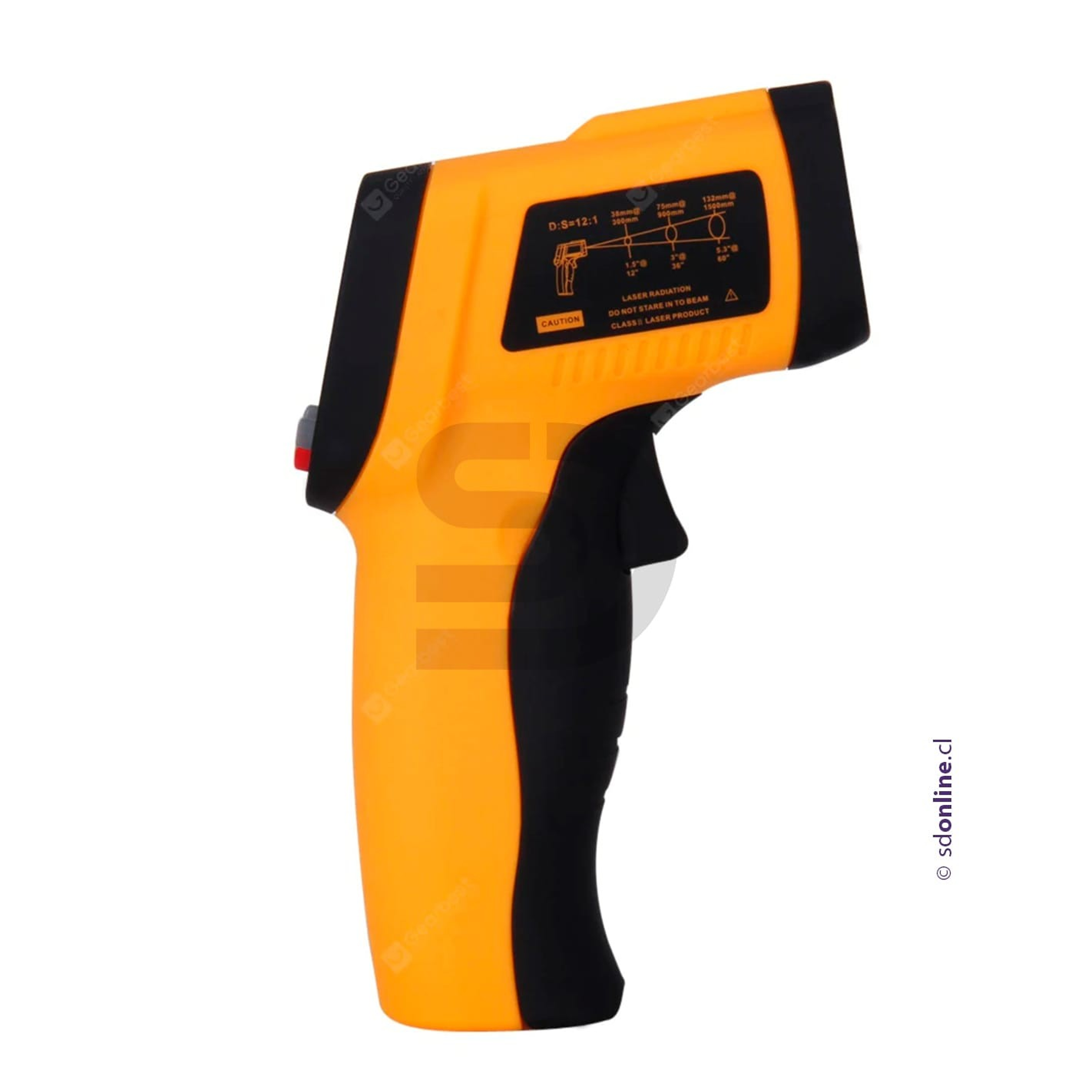 Termometro laser infrarrojo -50° a 300°C 1