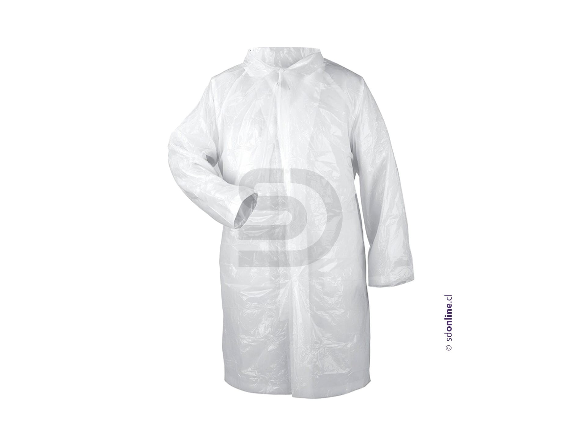 Delantal desechable con manga 1