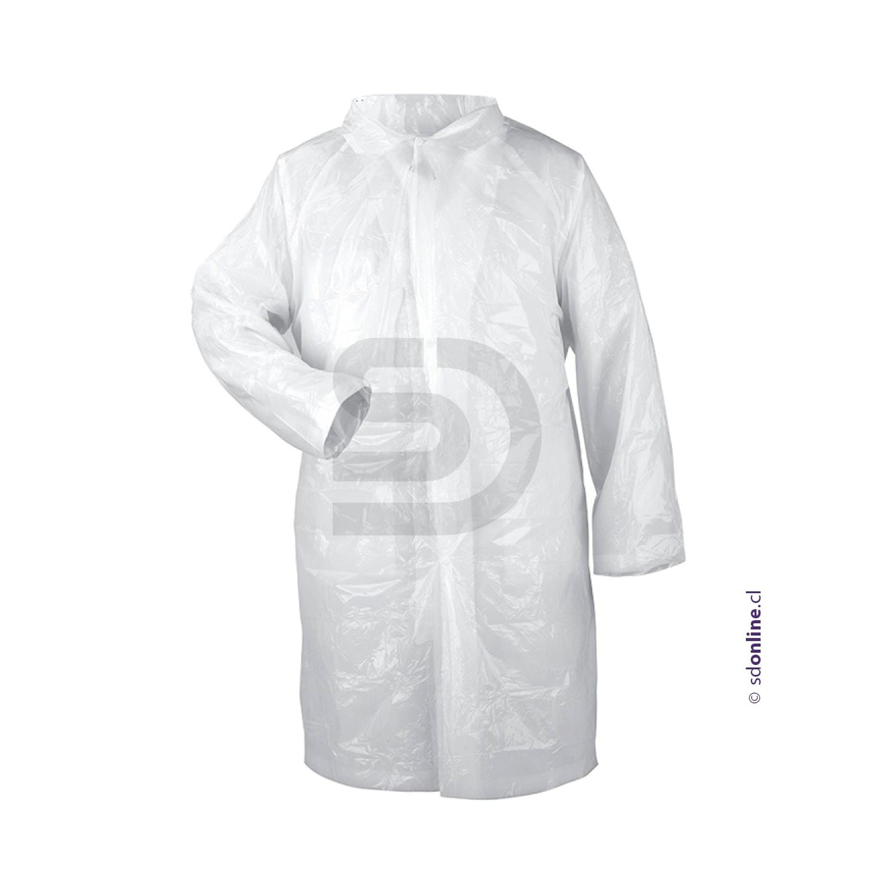 Delantal desechable con manga 1