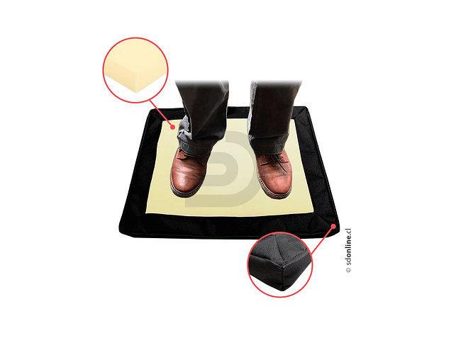 Alfombra sanitaria espuma 60X45Cm 1