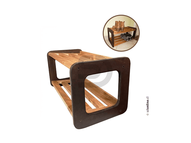 Zapatero De Madera Horizontal 1