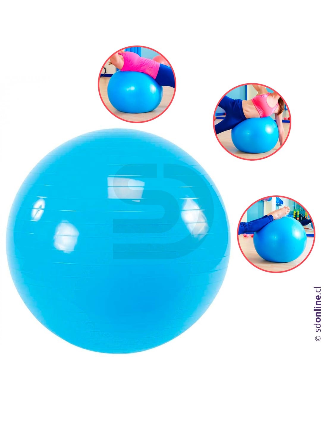 Balon pilates 75/85 Cm