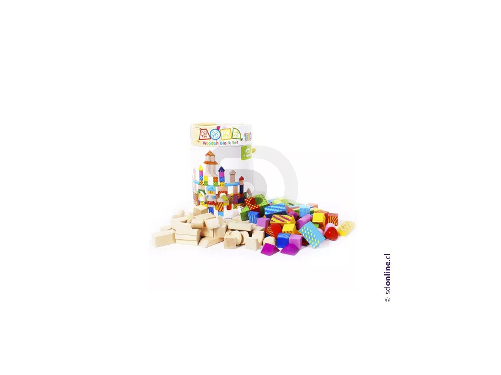 Balde castillo armable 100Und 1