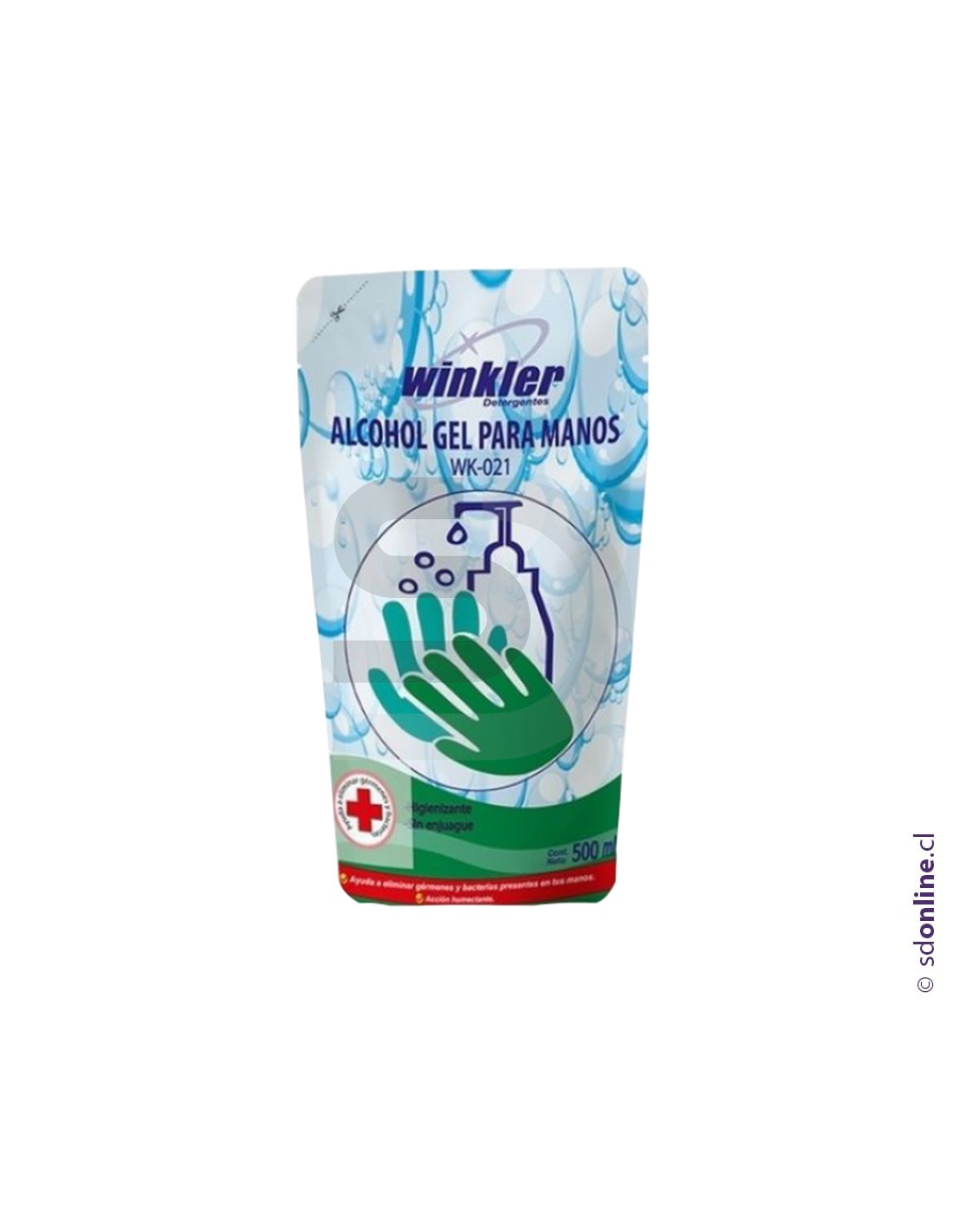 Alcohol gel 500Ml