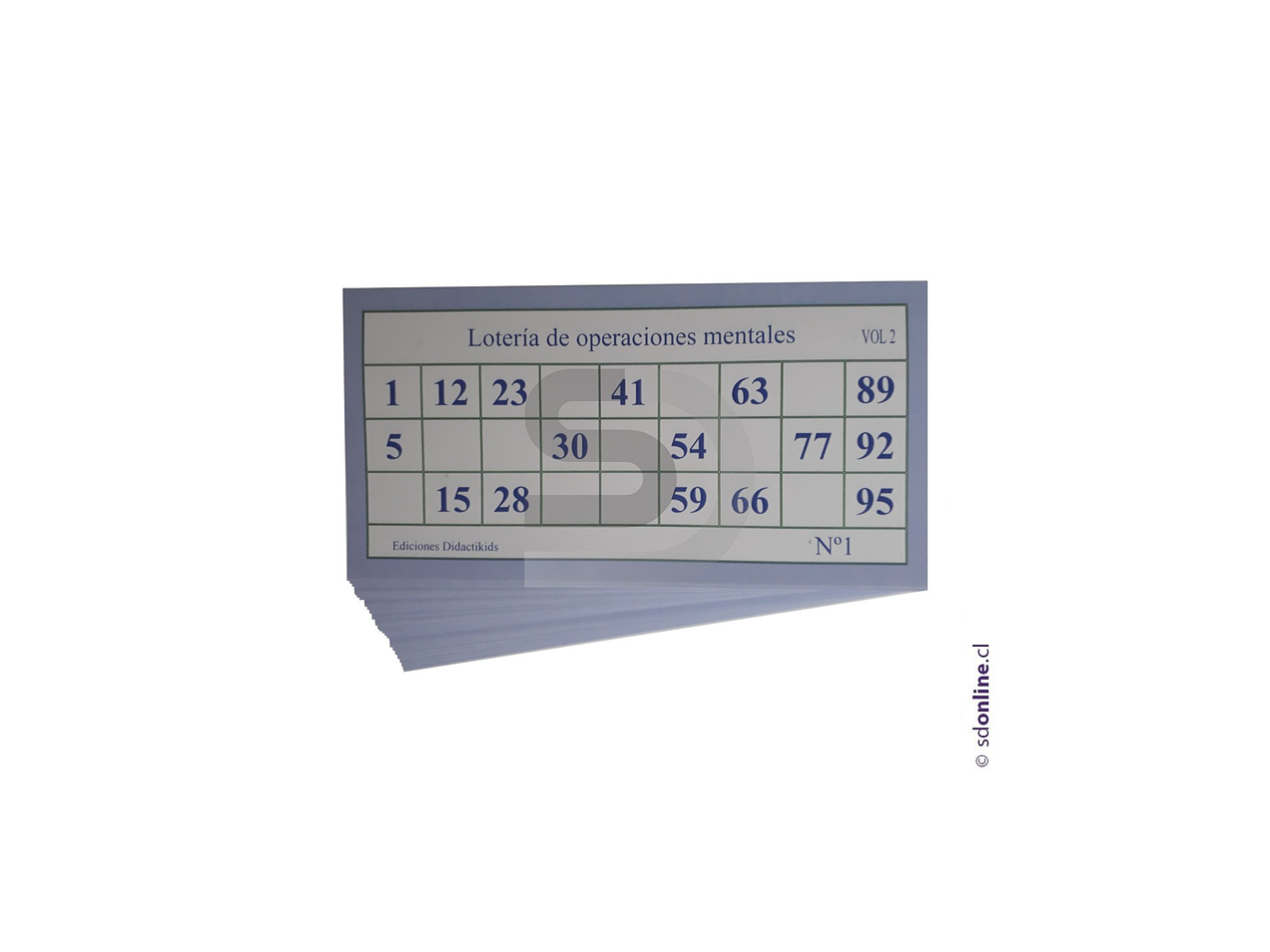 Lotería de operaciones mentales - Vol 2 3