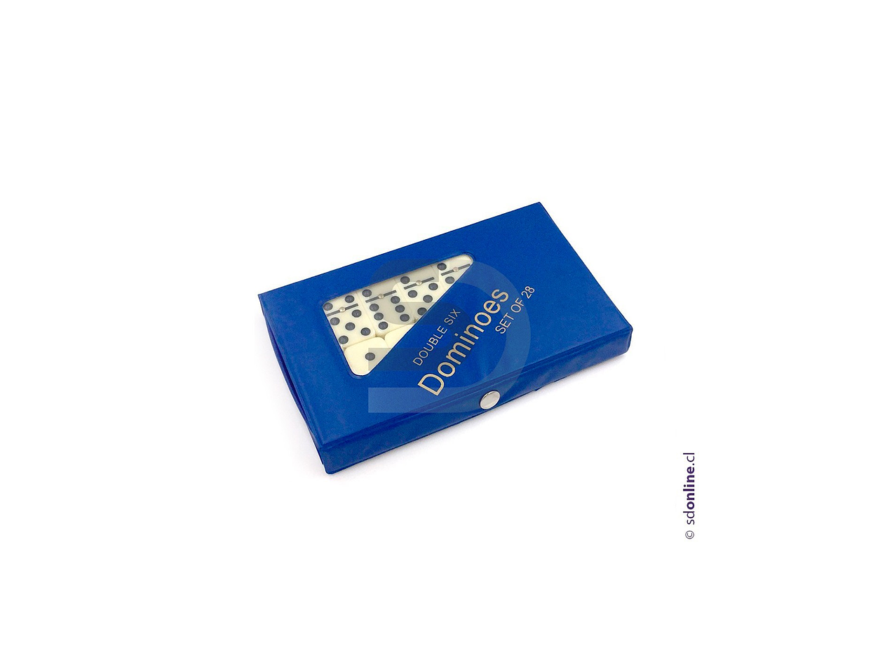 Dominó estuche plástico 1