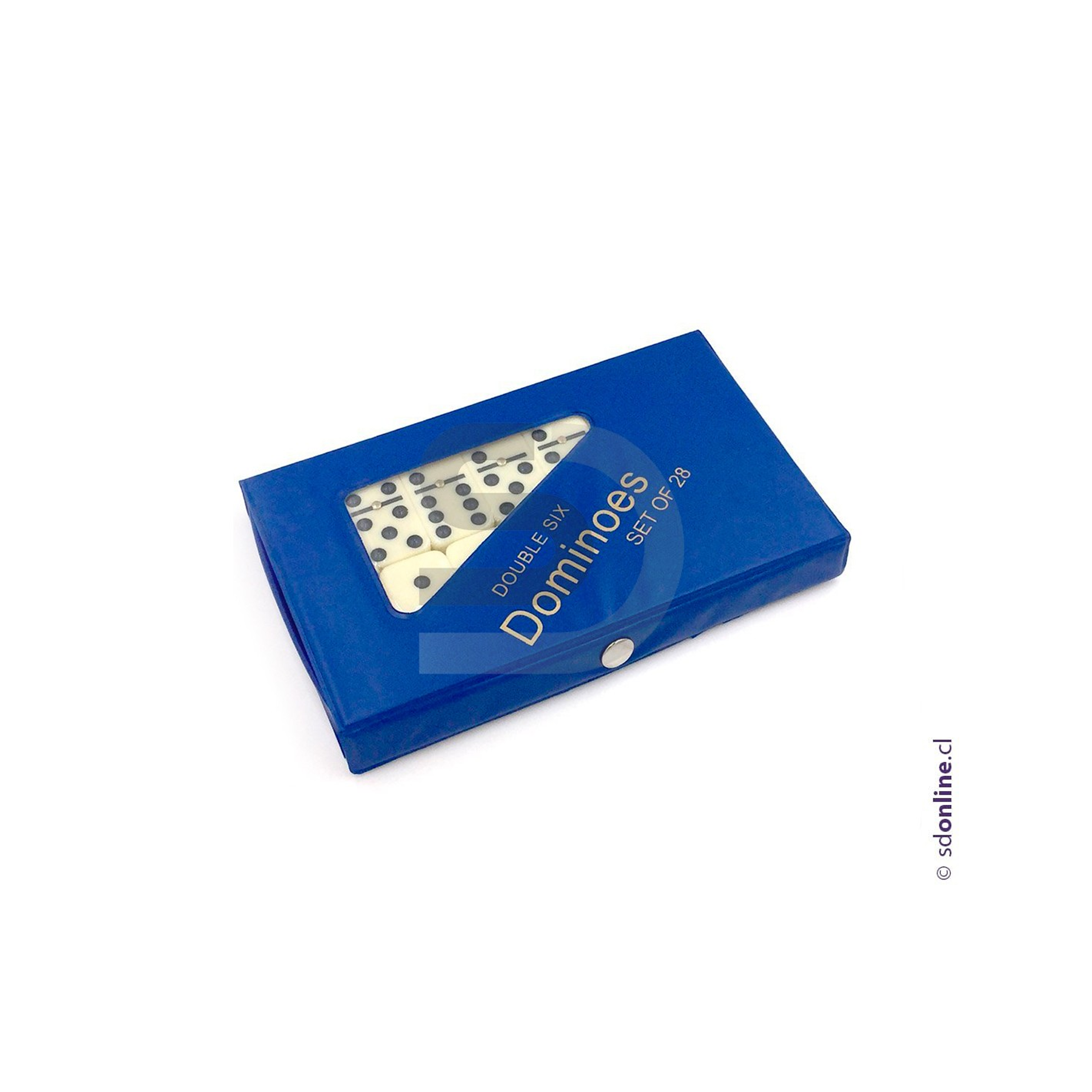 Dominó estuche plástico 1