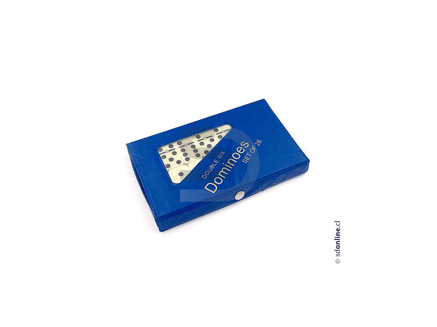 Dominó estuche plástico 1
