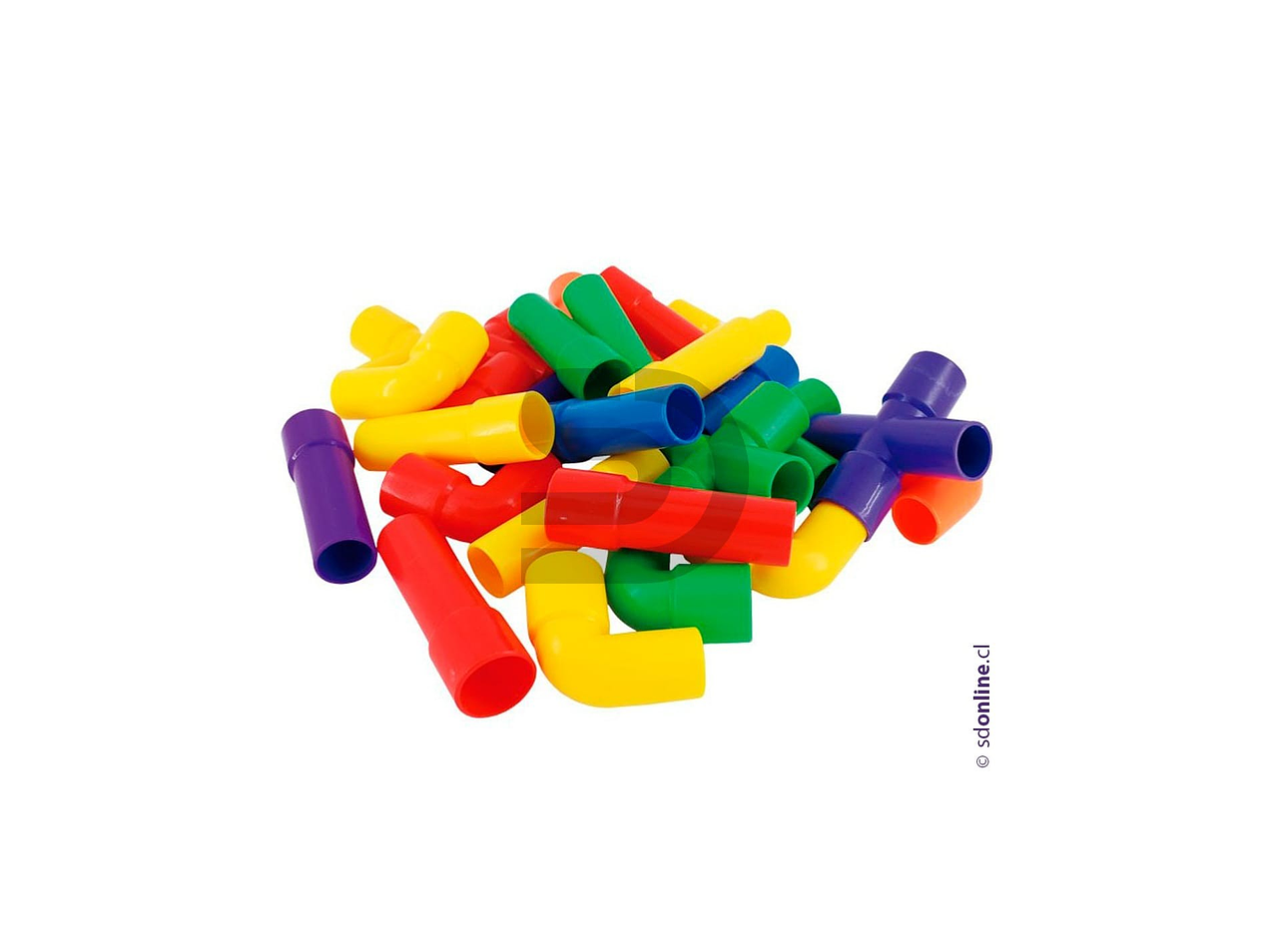 Tubos Tuberias Conectables 60 Pza 1