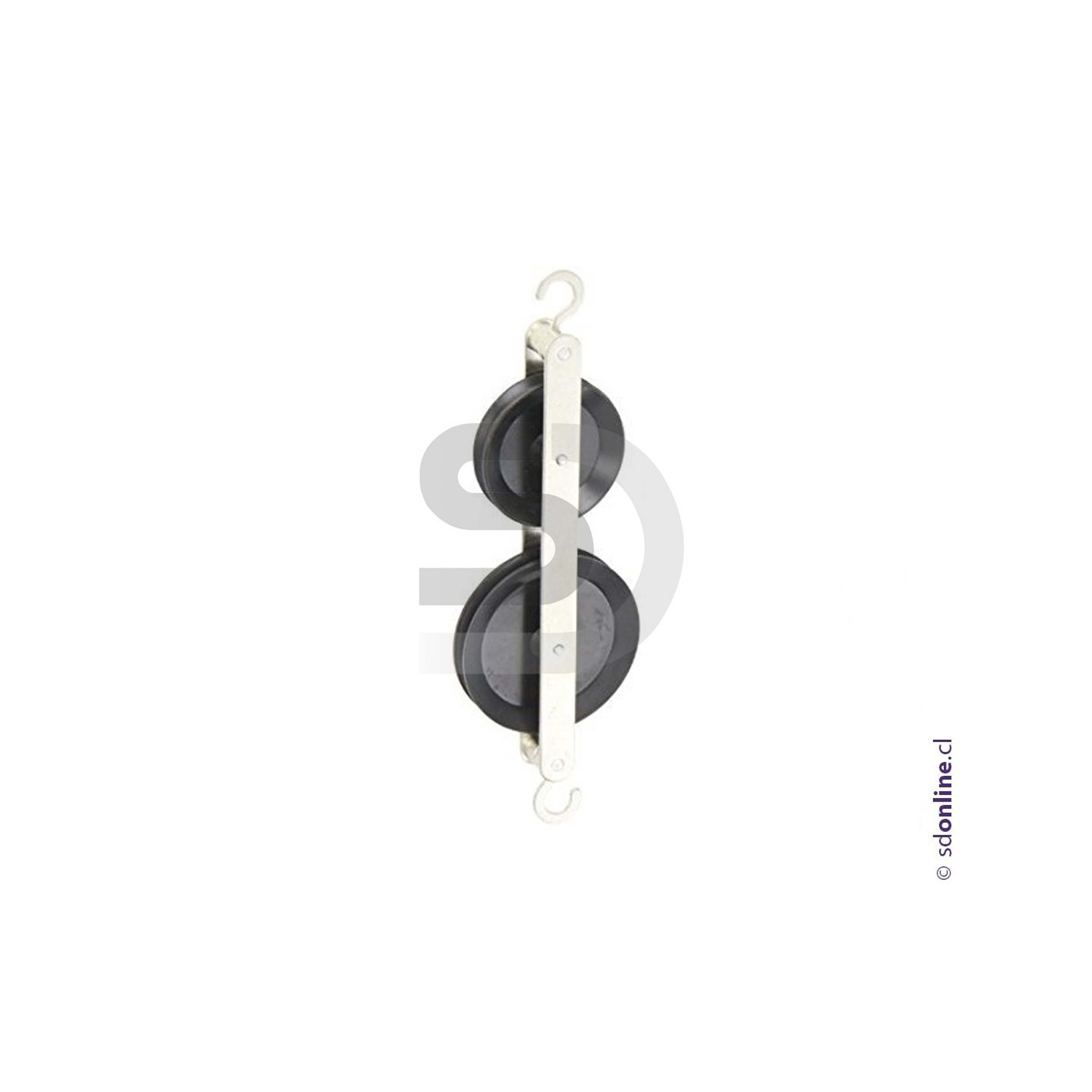 Polea doble tandem 50Mm 1