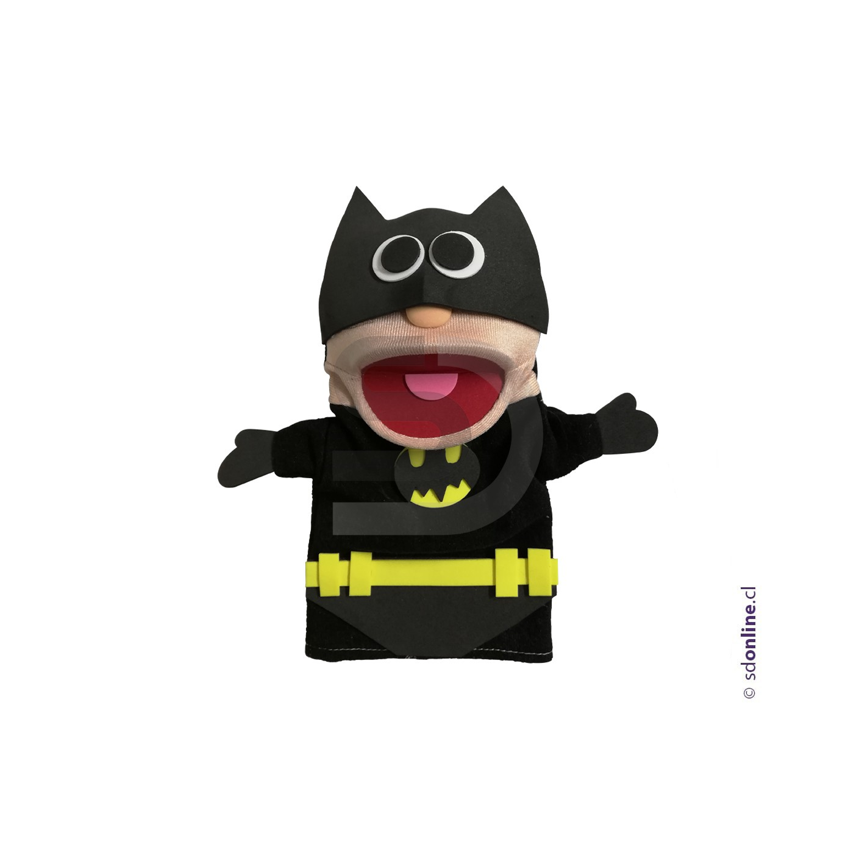 Títeres super heroes buenos y malos 1