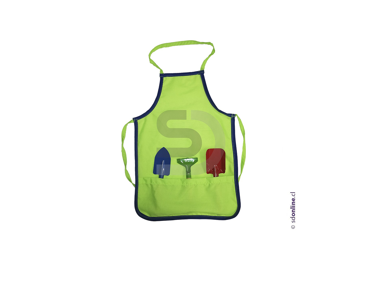 Set de jardinería con delantal 4Pza 1